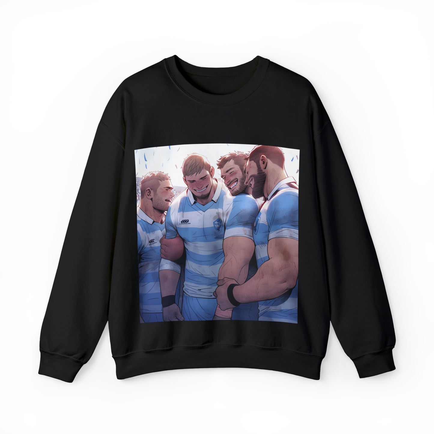 Happy Pumas - black sweatshirt