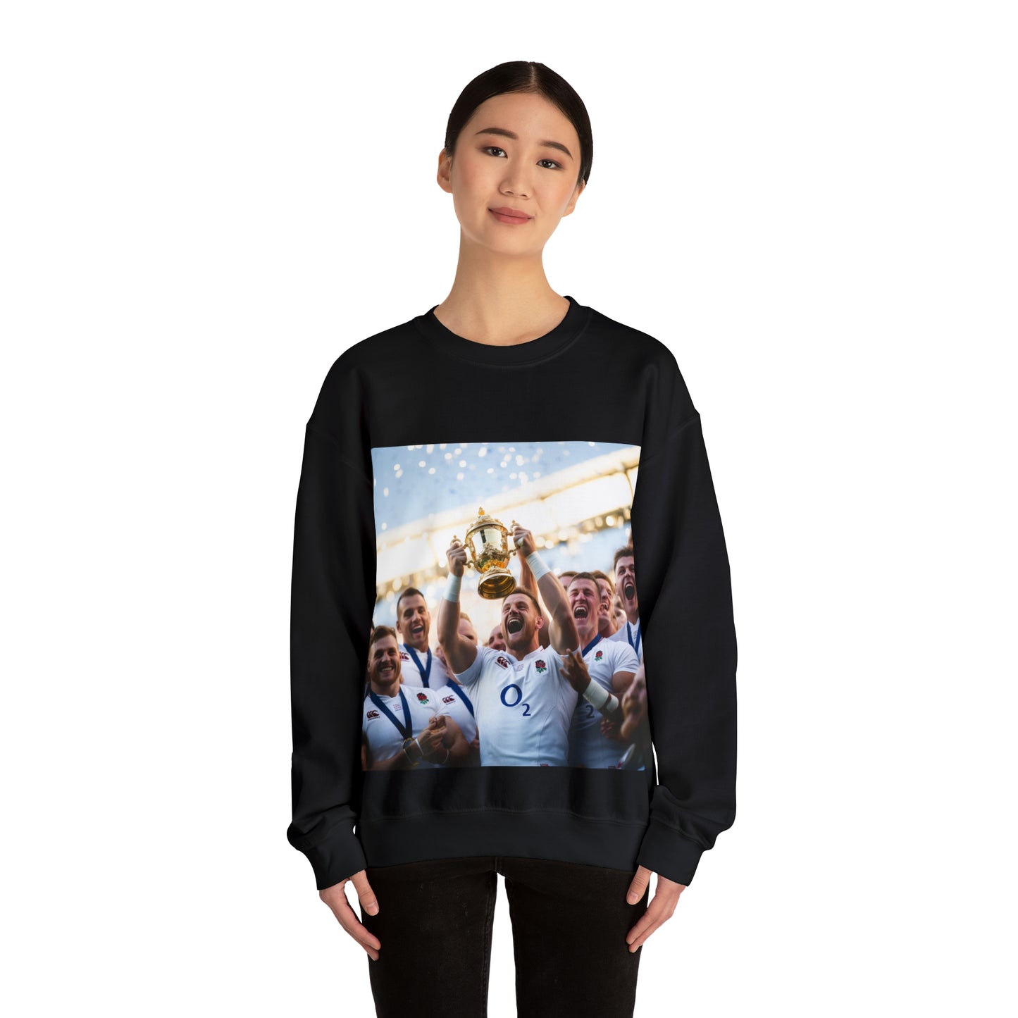 England Lifting Web Ellis Cup - black sweatshirt
