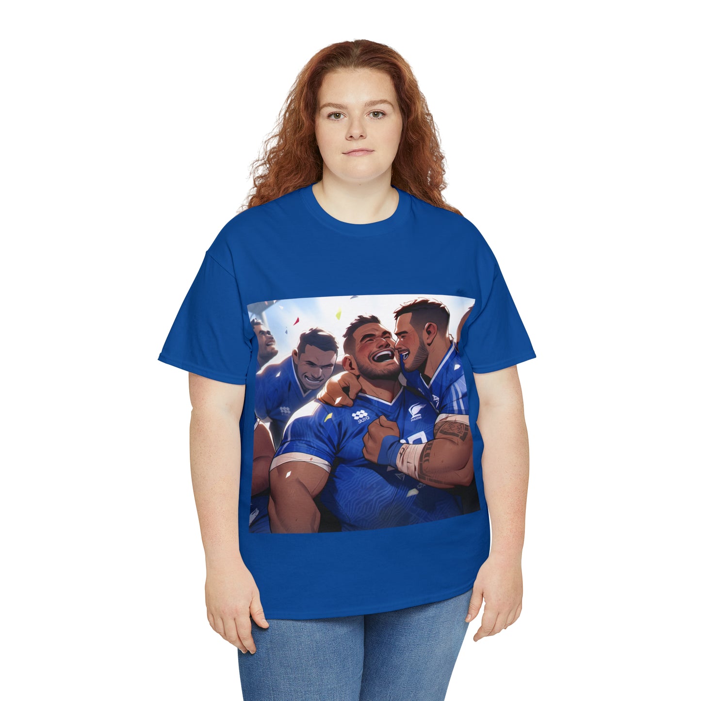Post Match Samoa - dark shirts