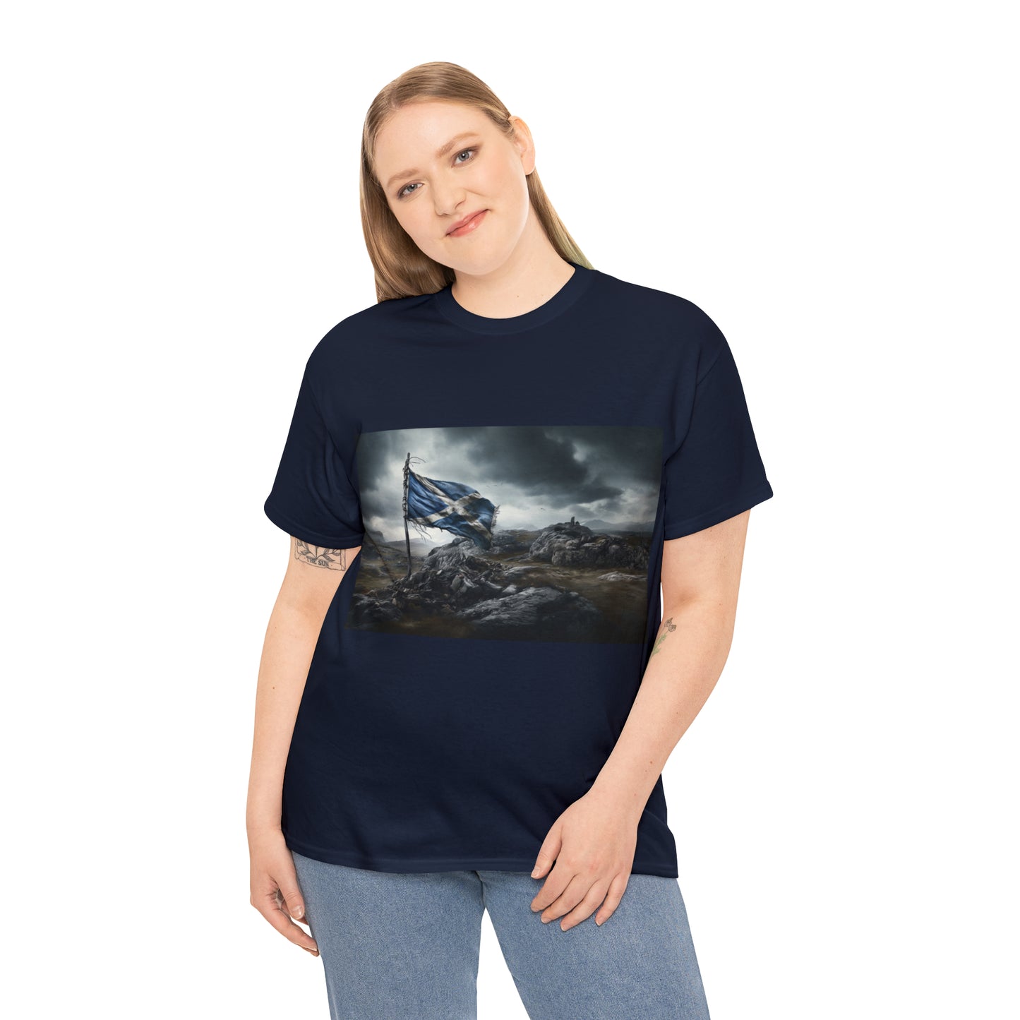 Scottish Flag - dark shirts