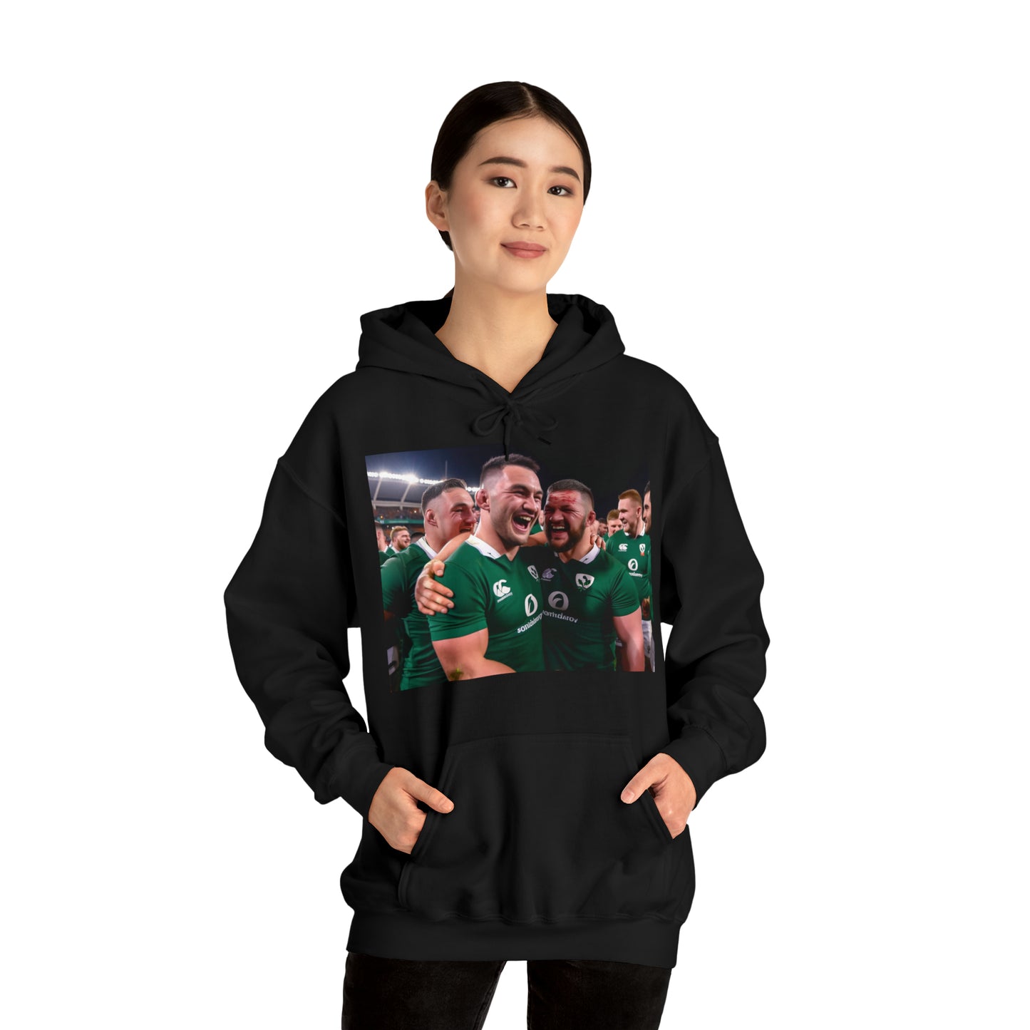 Post Match Ireland - dark hoodies
