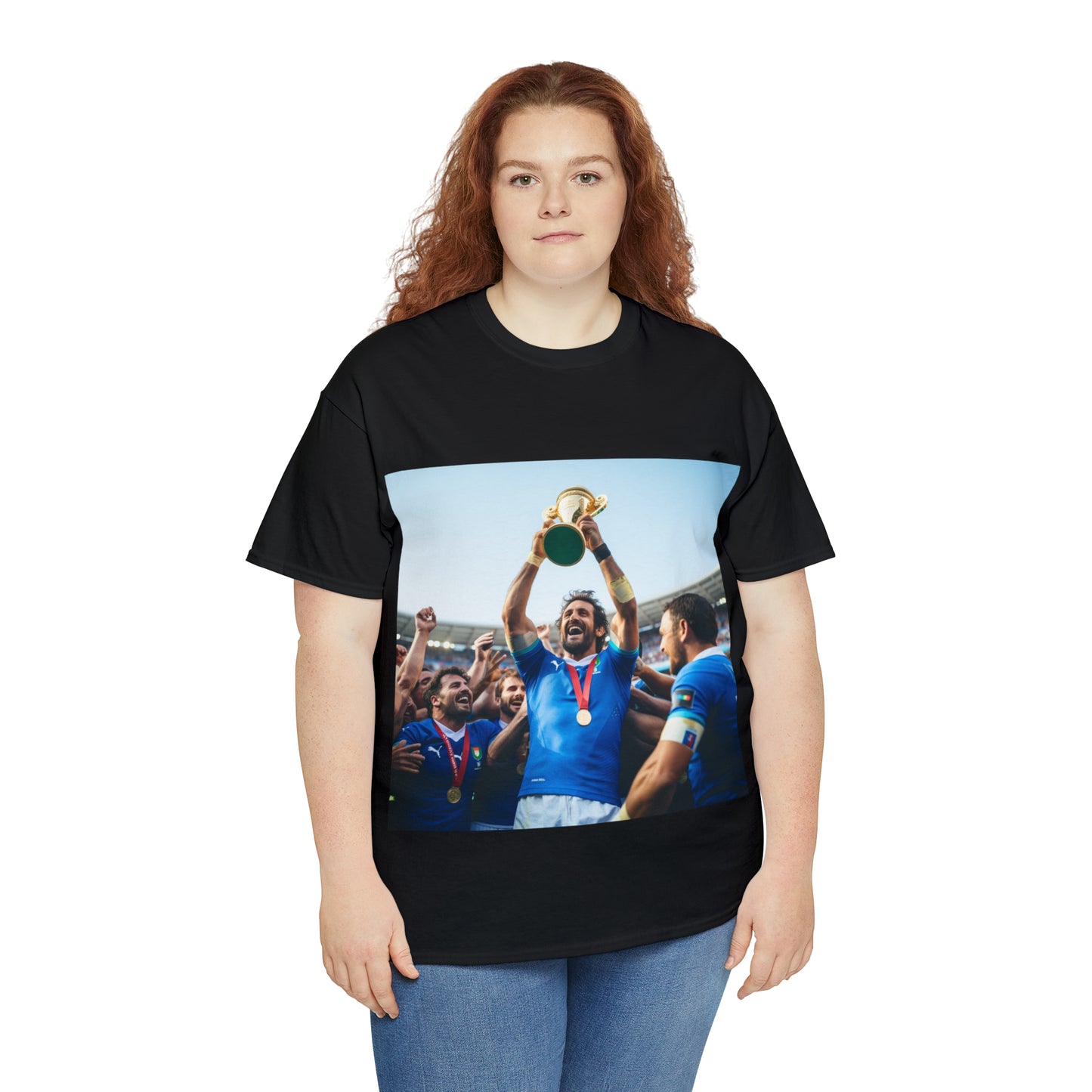 Italy Lifting the RWC - dark shirts