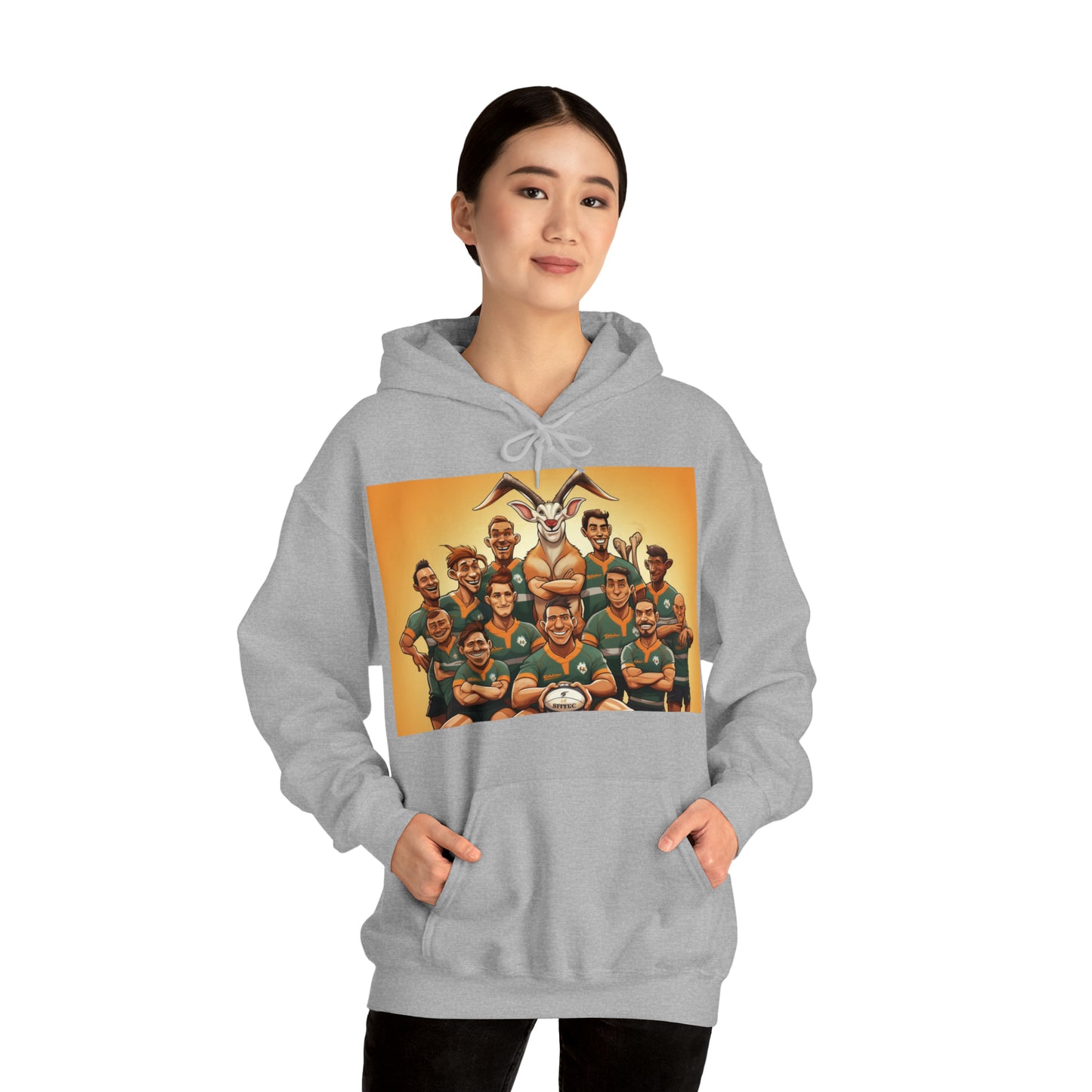 Springboks Team Photo - light hoodies