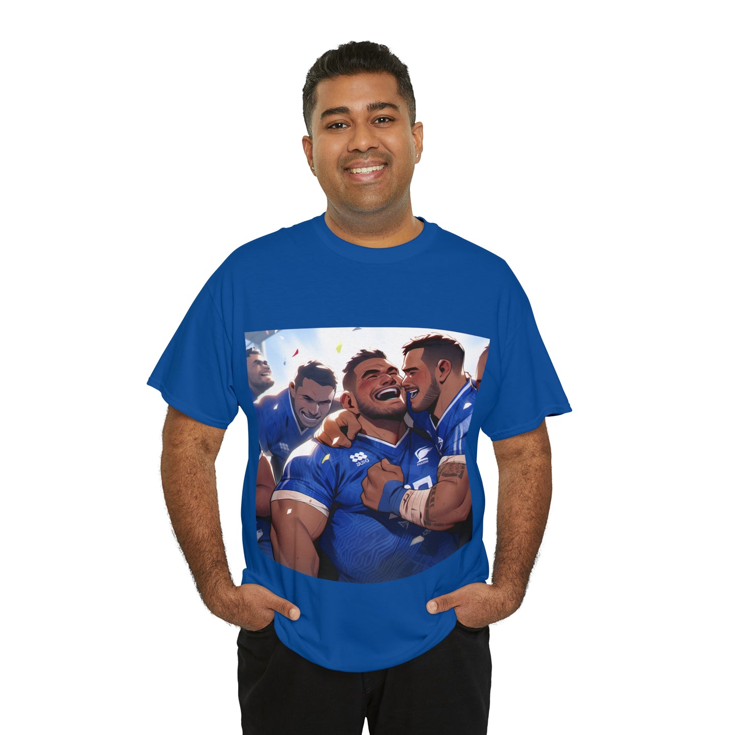 Post Match Samoa - dark shirts