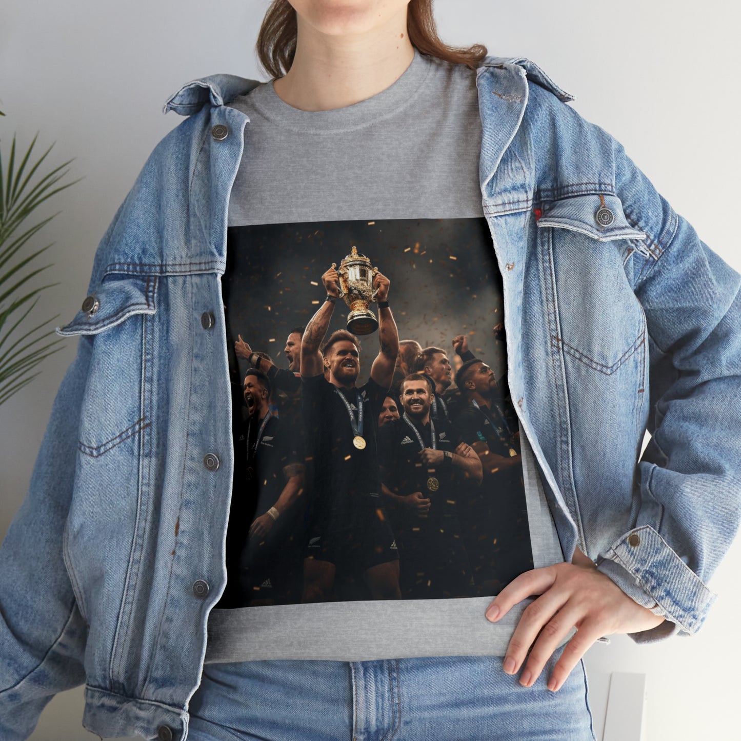 All Blacks lifting World Cup - light shirts