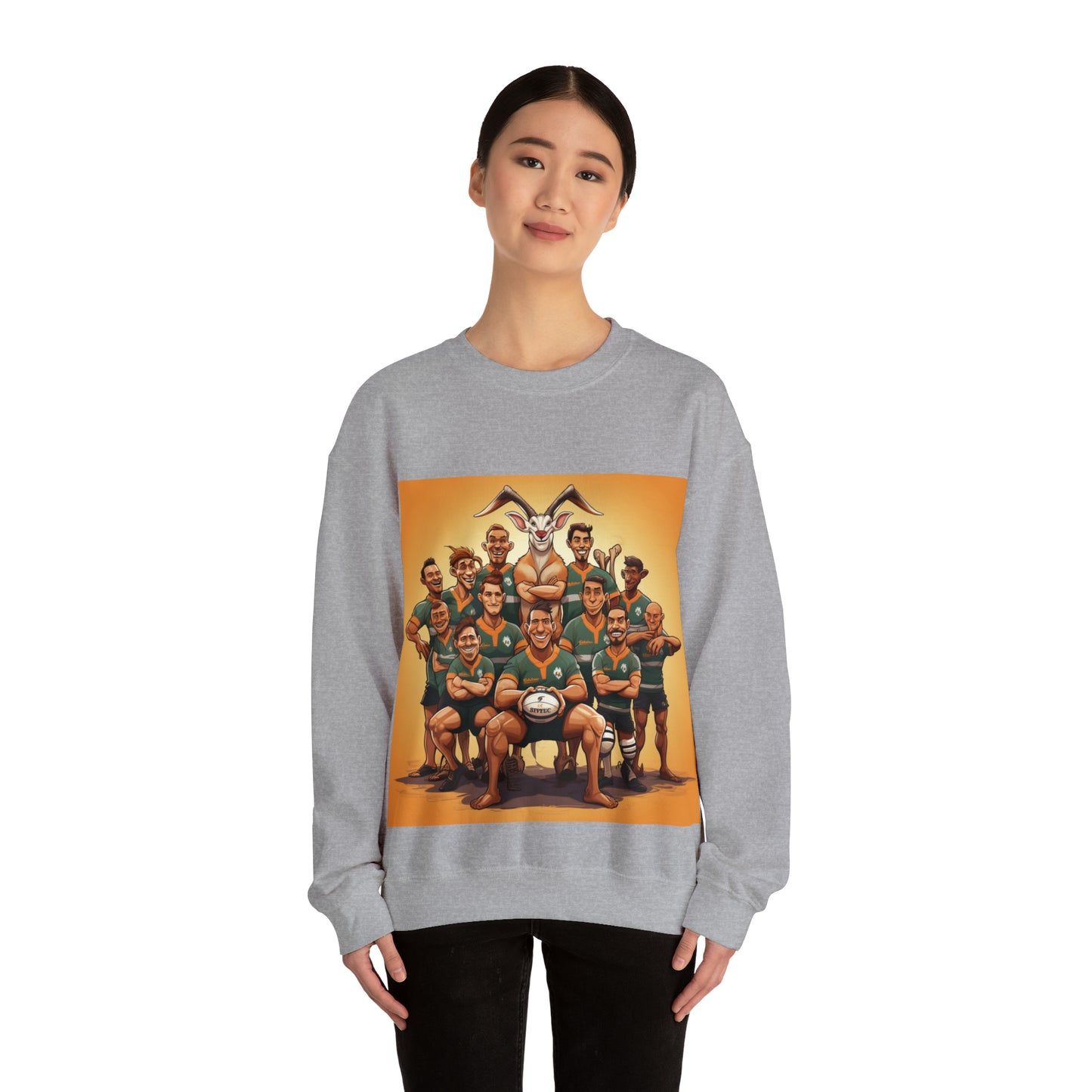 Springboks Team Photo - light sweatshirt