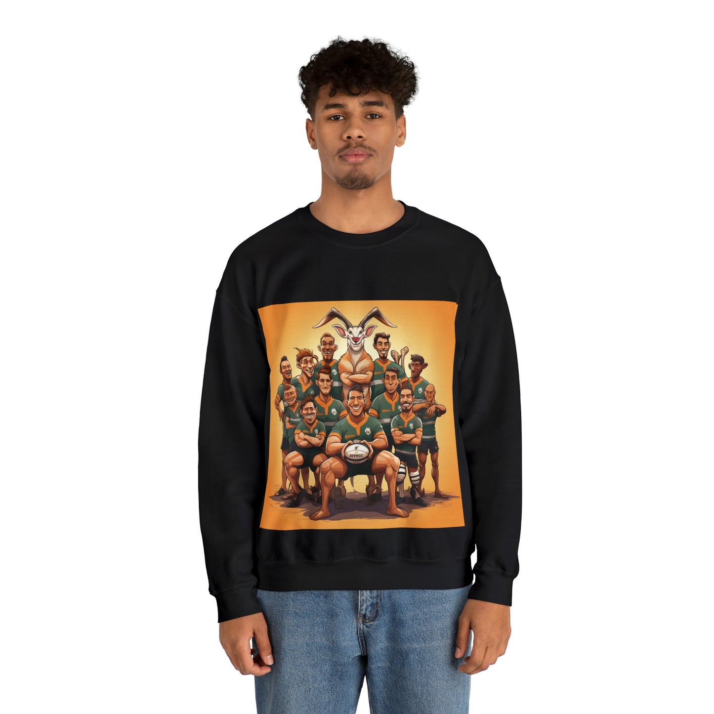 Springboks Team Photo - black sweatshirt