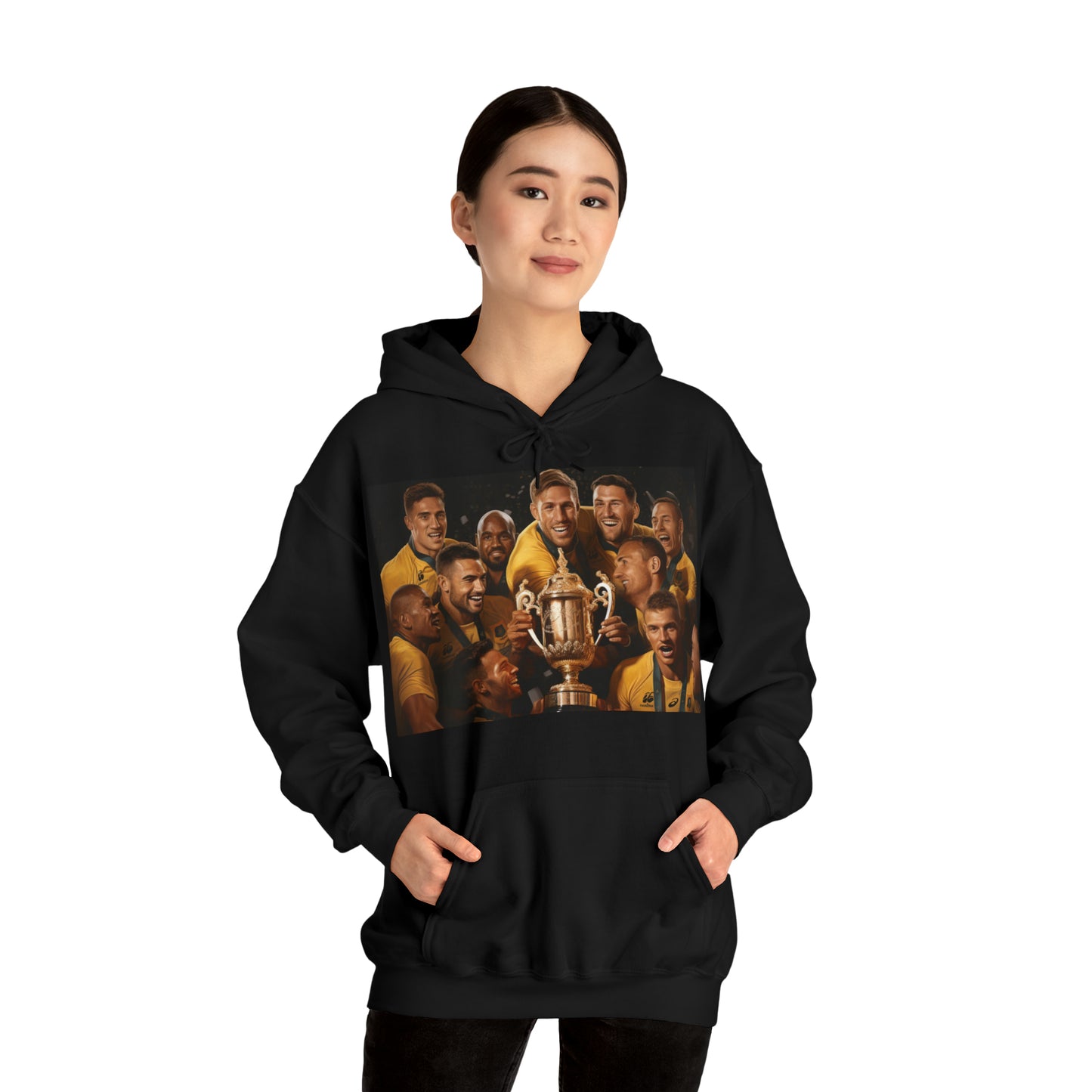 Australia lifting RWC - black hoodie