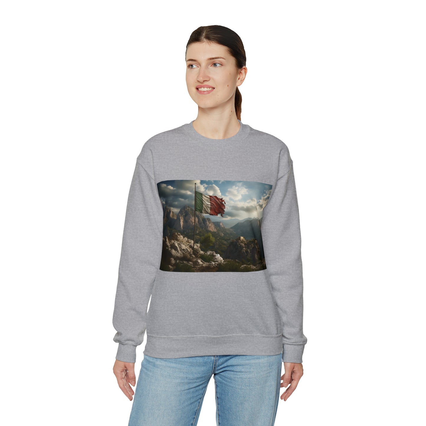 Italy Flag - light sweatshirts