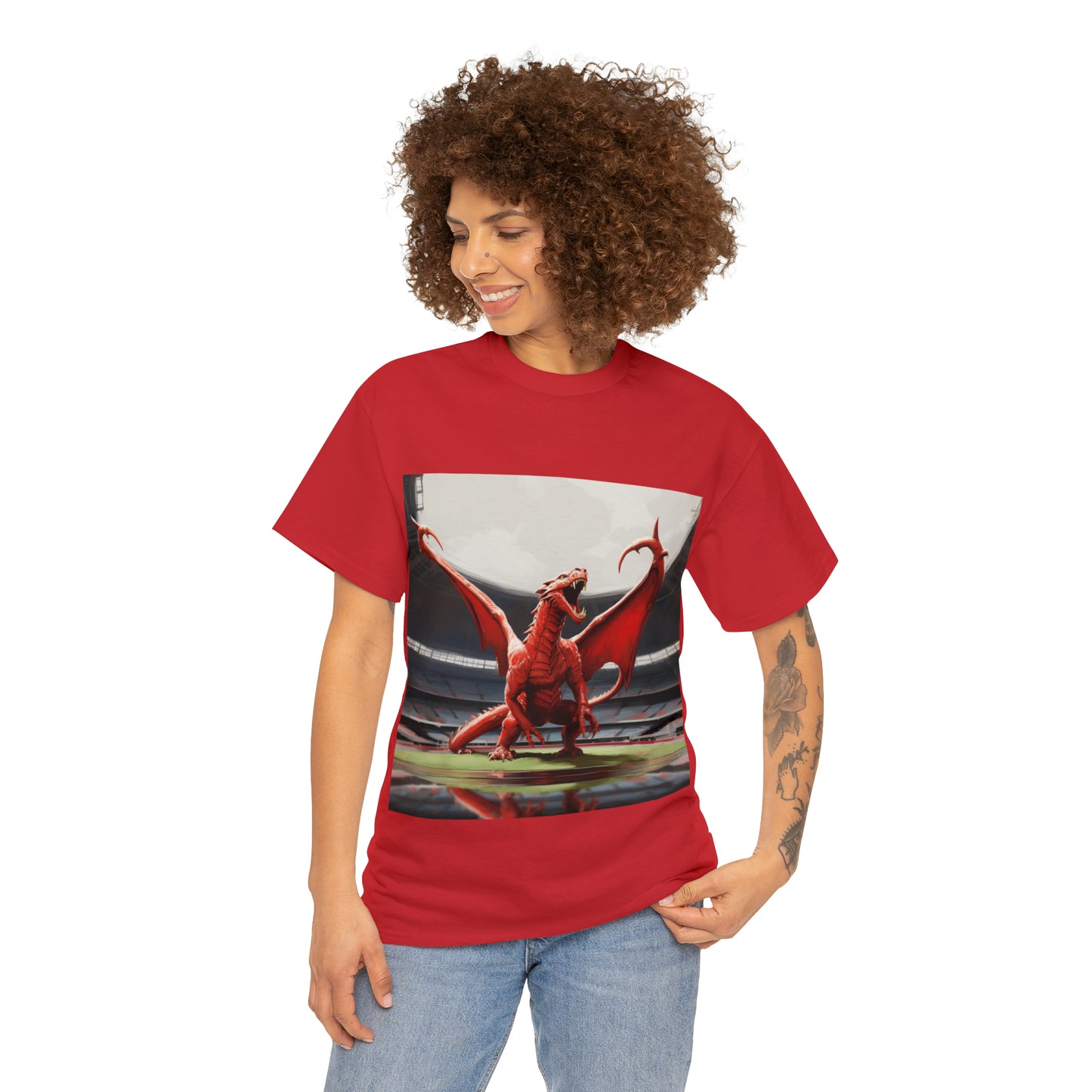 Welsh Dragon - dark shirts