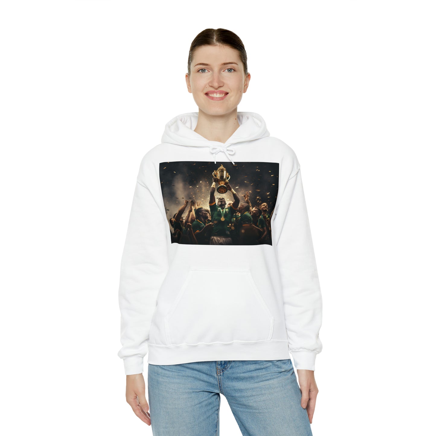 Springboks lifting RWC - light hoodies