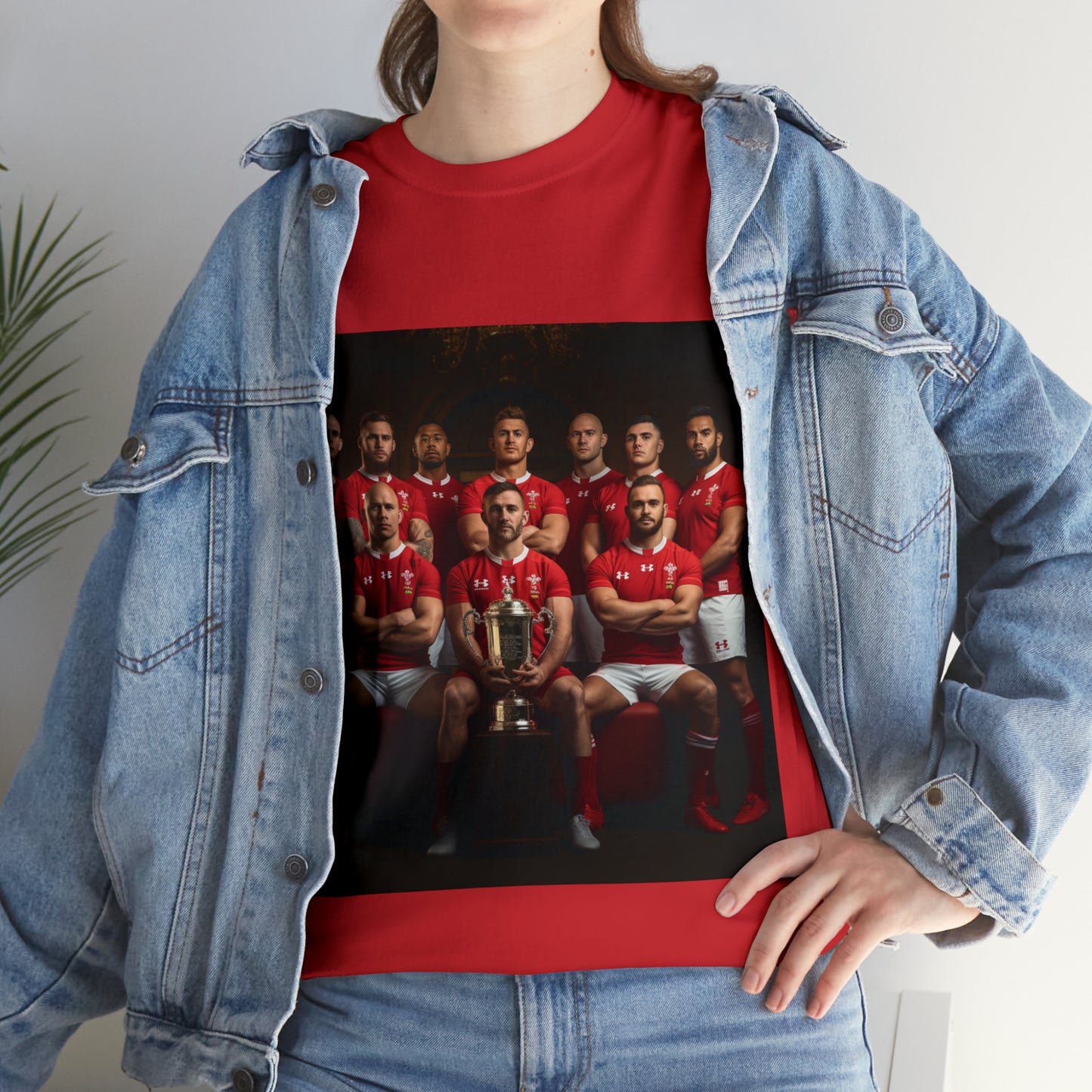 Wales RWC Photoshoot - dark shirts