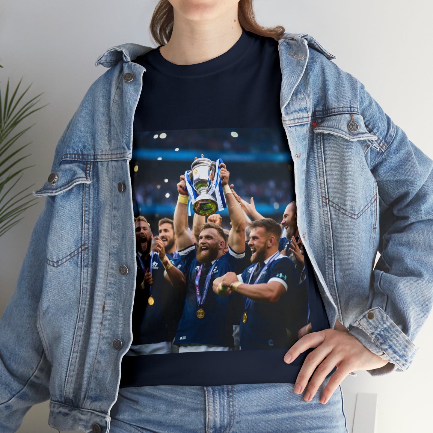 Scotland Winning RWC - dark shirts