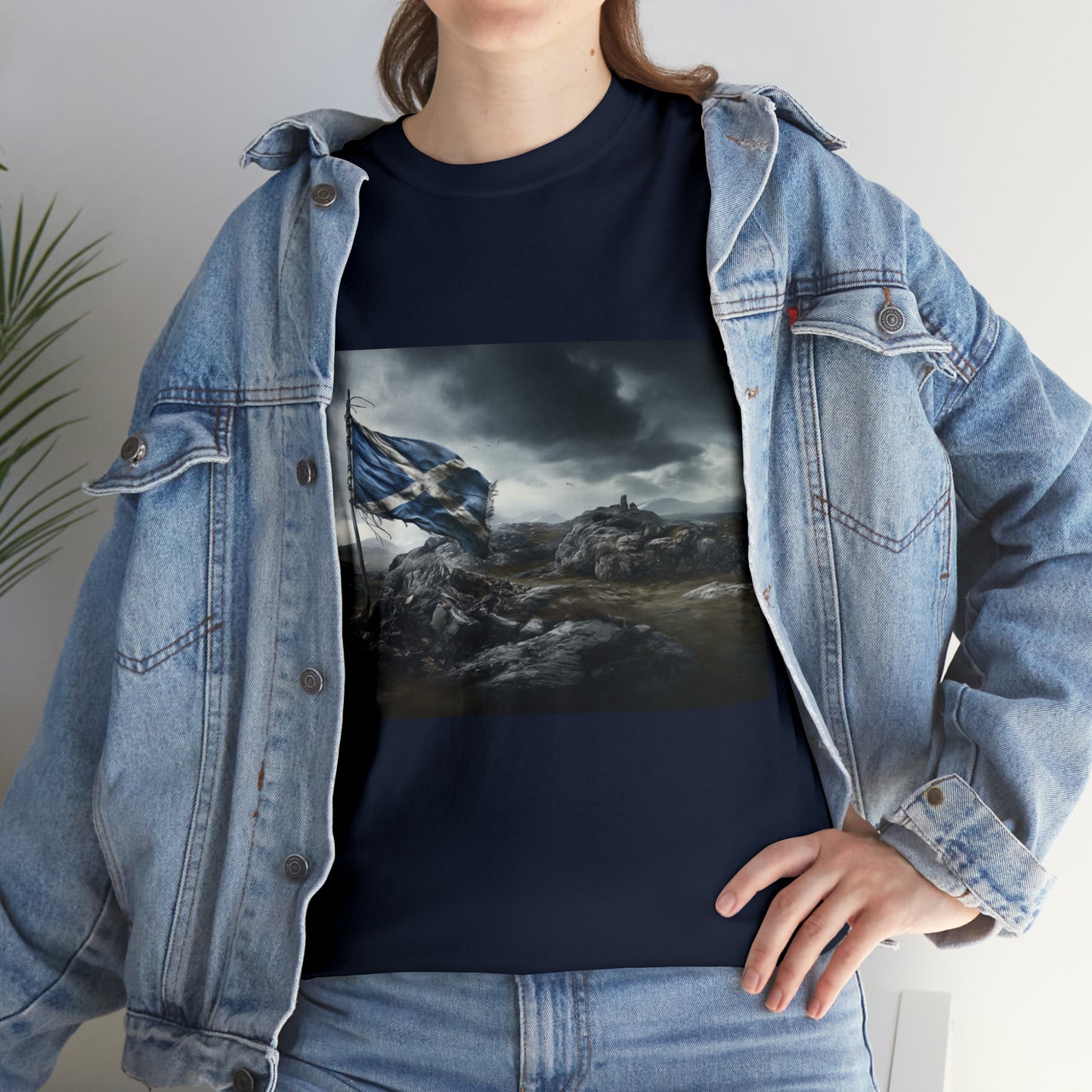 Scottish Flag - dark shirts