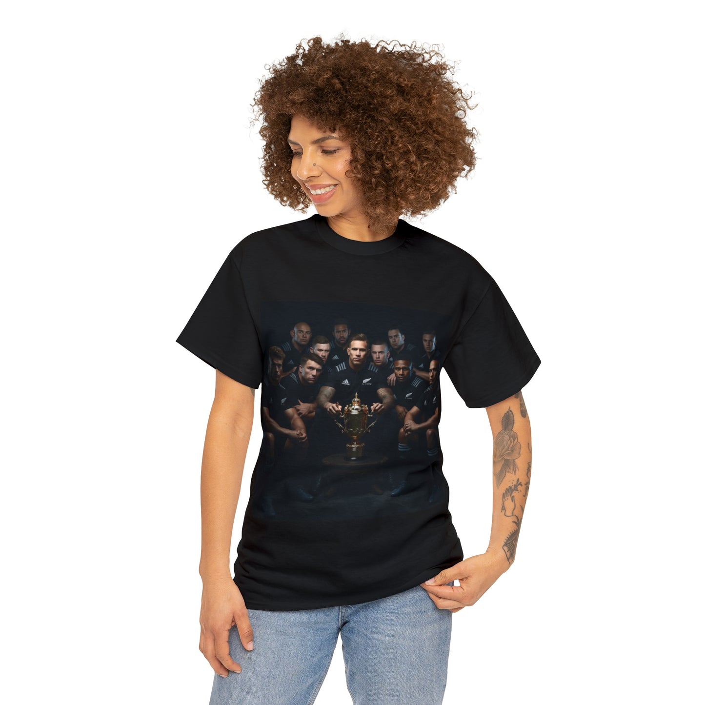 All Blacks Winners Photoshoot - black shirt