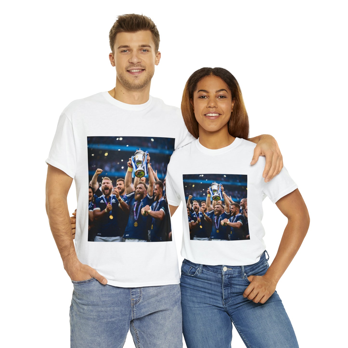 Scotland Winning RWC - light shirts