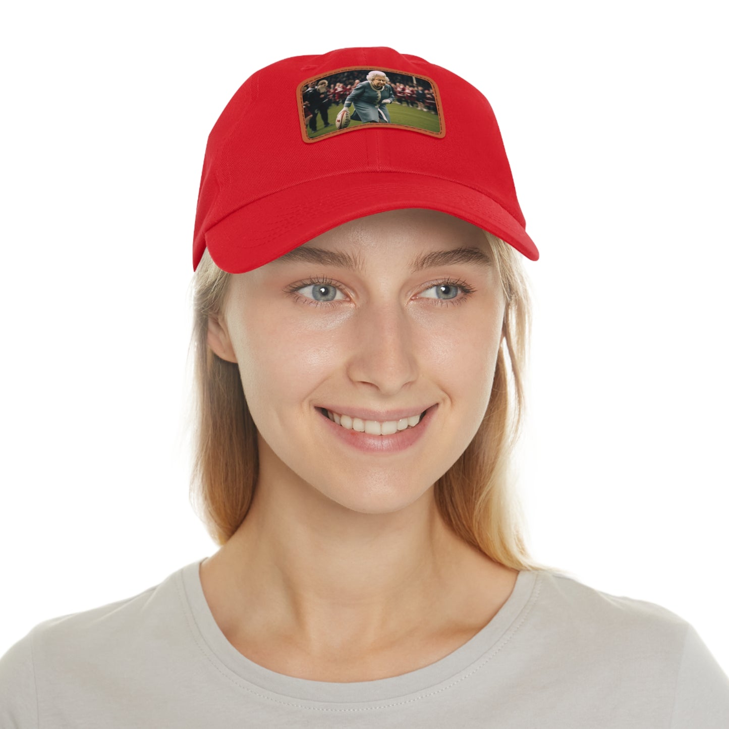 Queen Elizabeth Rectangle Patch hat