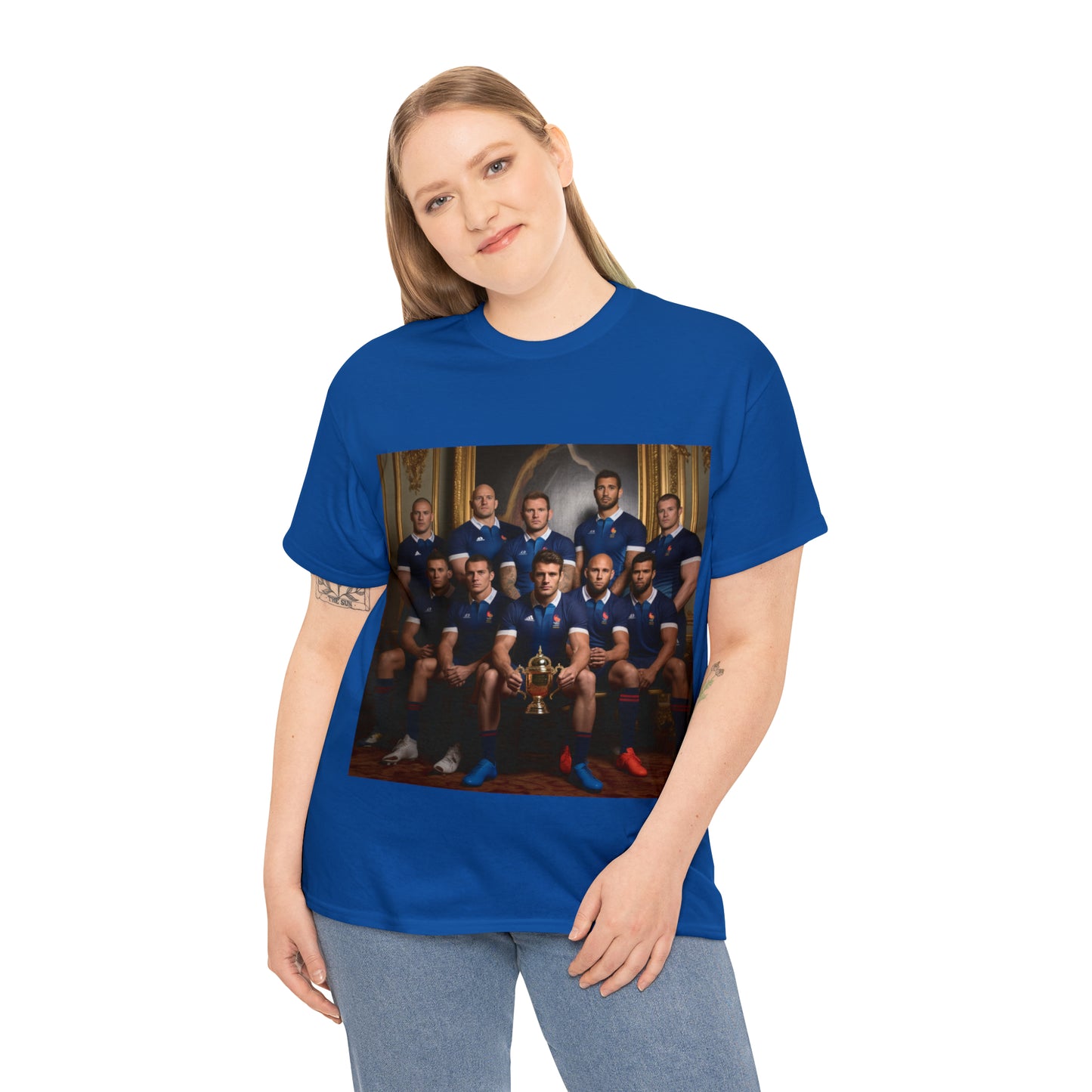 France World Cup Photoshoot - dark shirts