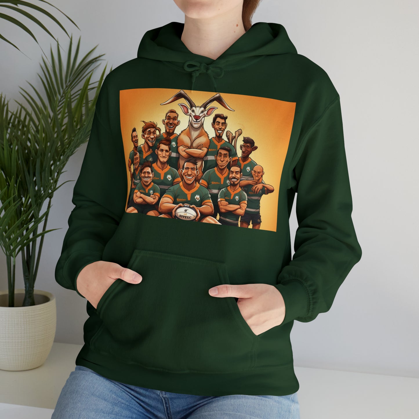 Springboks Team Photo - dark hoodies