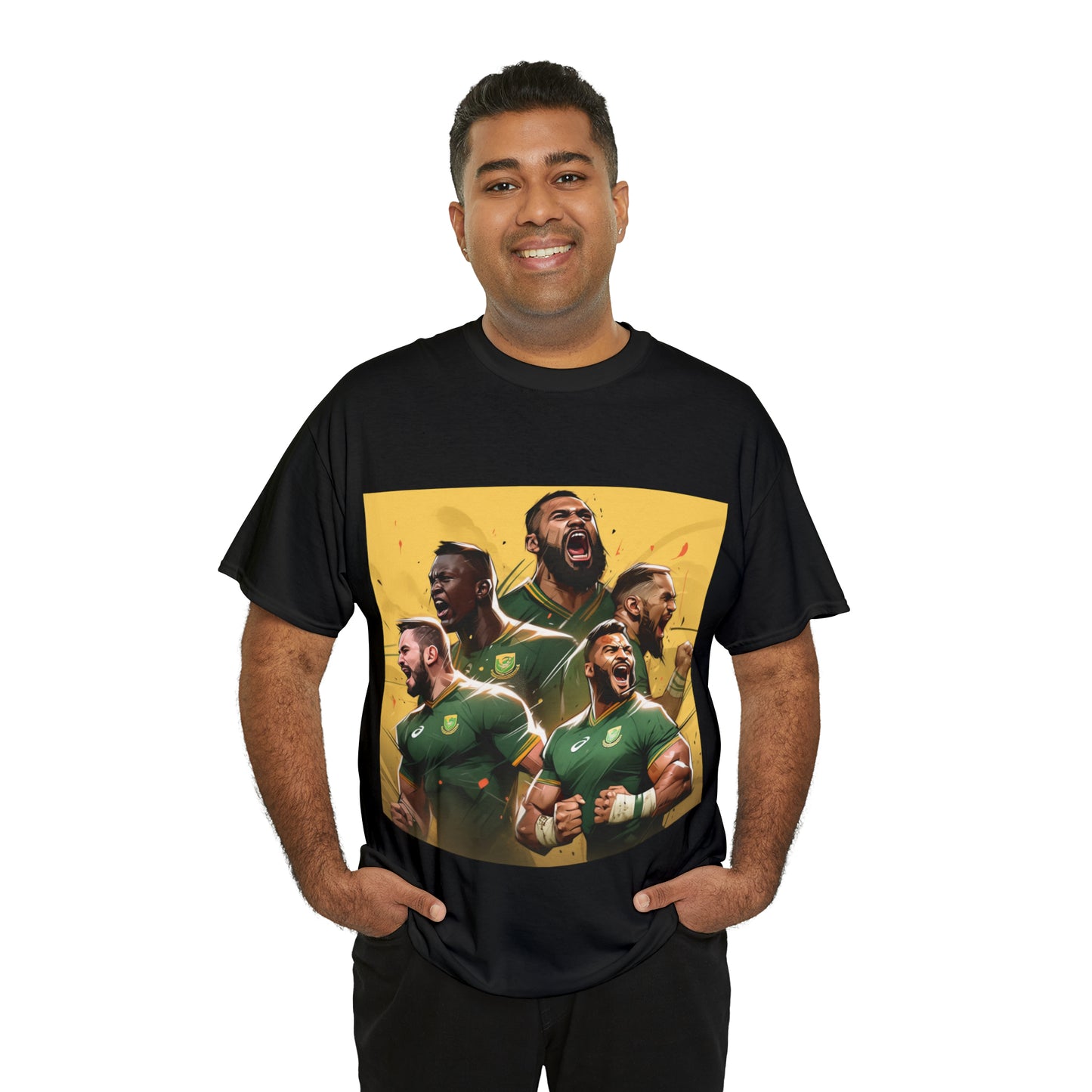 Springboks Celebrating - dark shirts