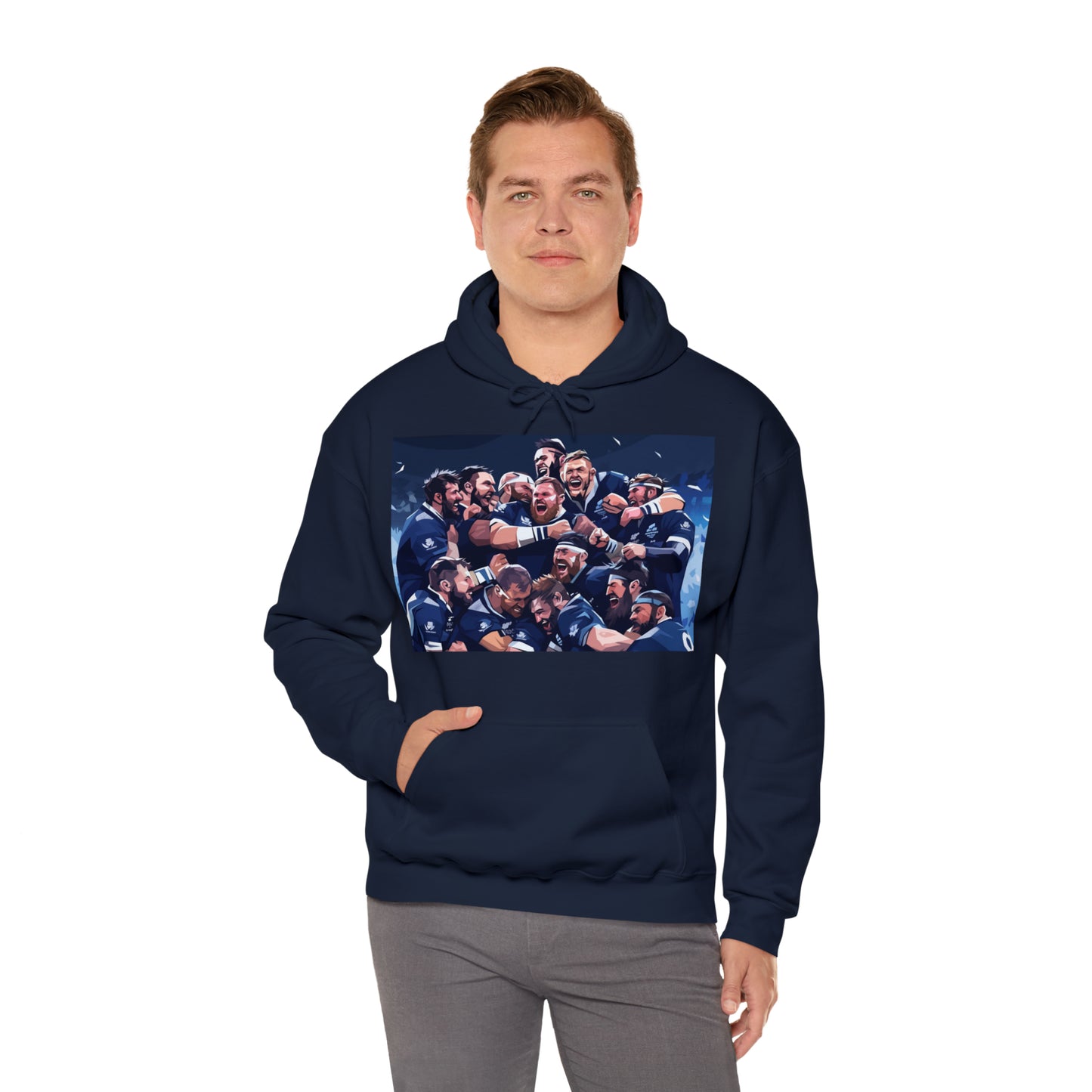 Celebrating Scotland - dark hoodies