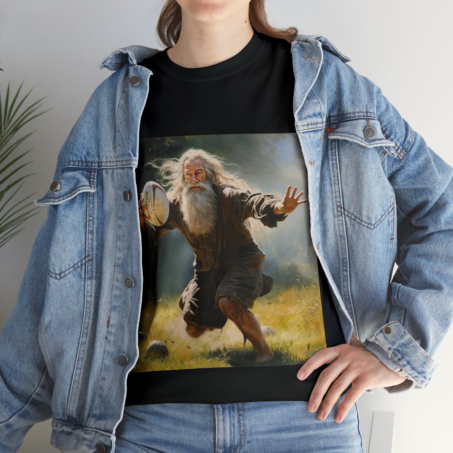 Rugby Gandalf - black shirt
