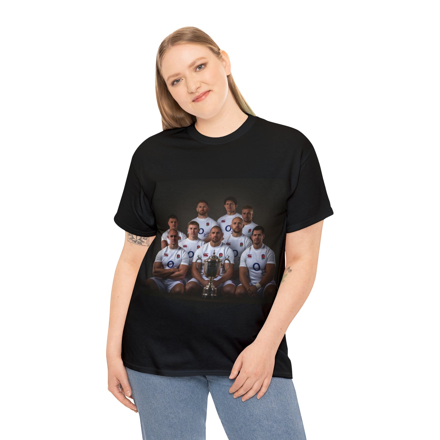 England World Cup Photoshoot - dark shirts