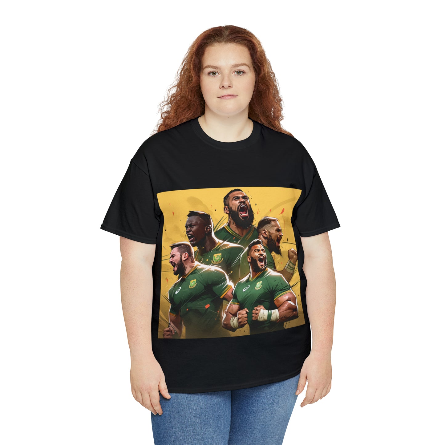 Springboks Celebrating - dark shirts