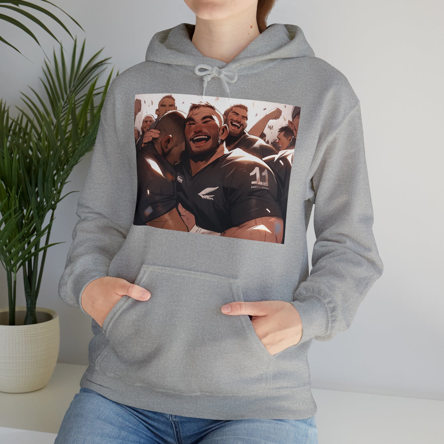 All Blacks Celebrating - light hoodies