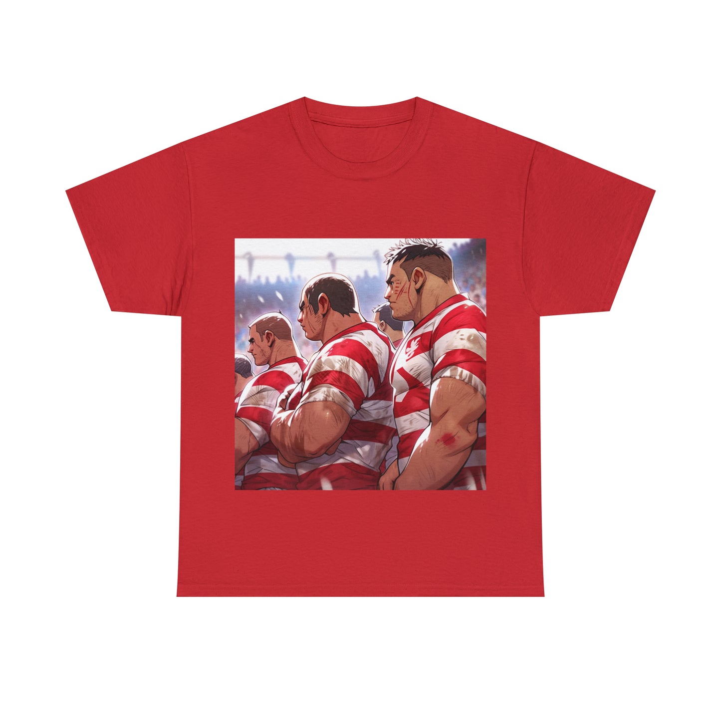 Post Match Japan - dark shirts