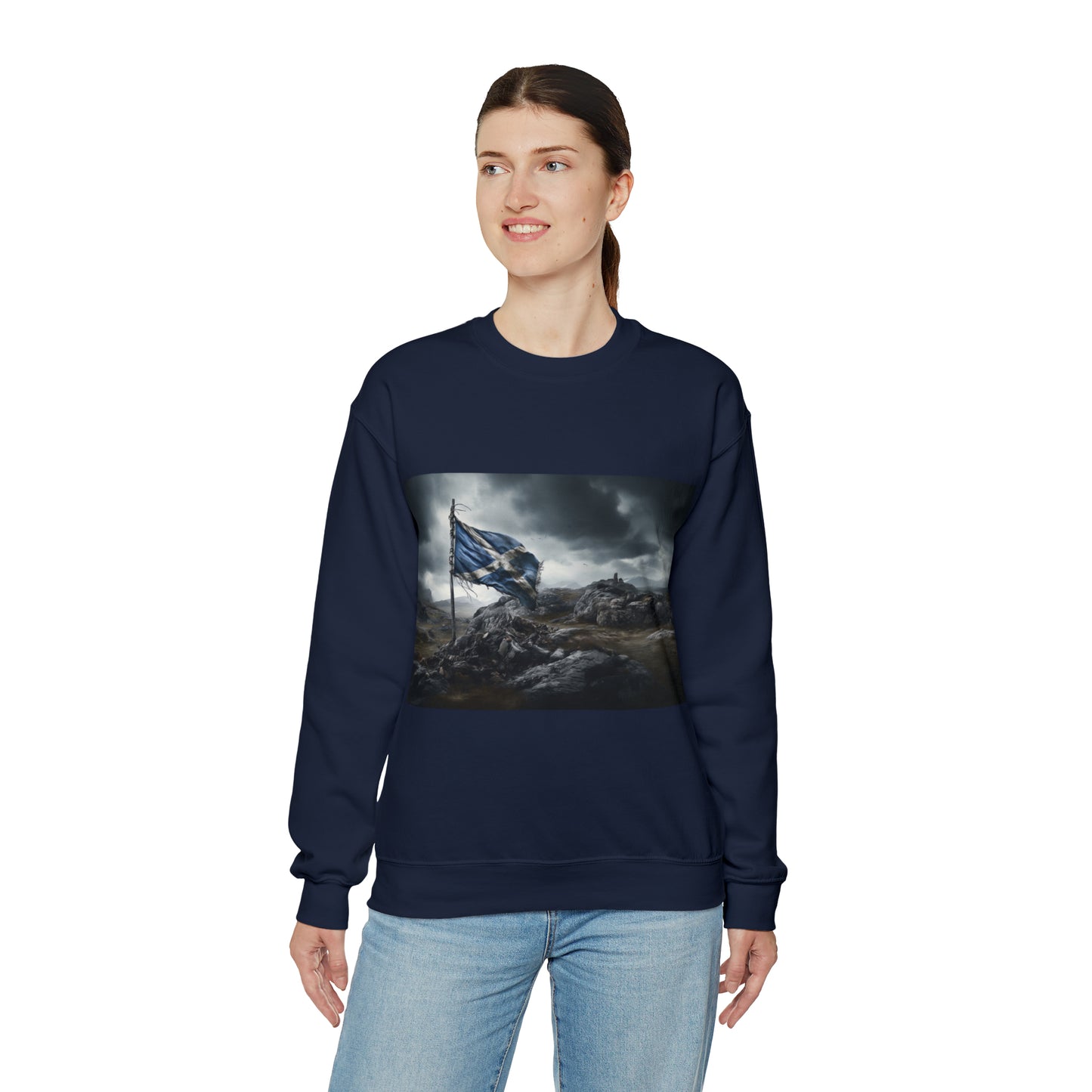 Scottish Flag - dark sweatshirts
