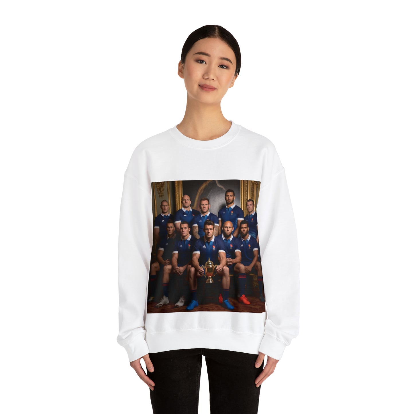 France World Cup Photoshoot - light sweatshirts