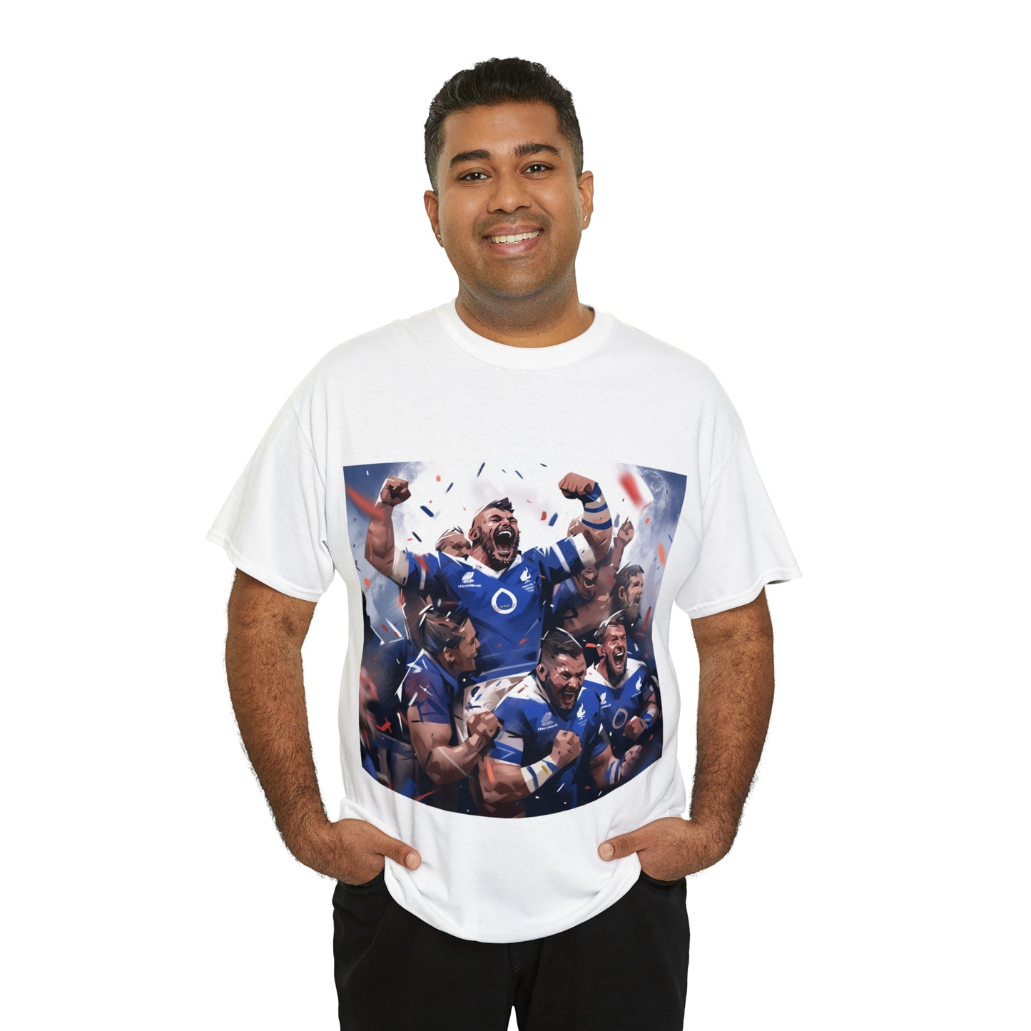 France Celebrating - light shirts