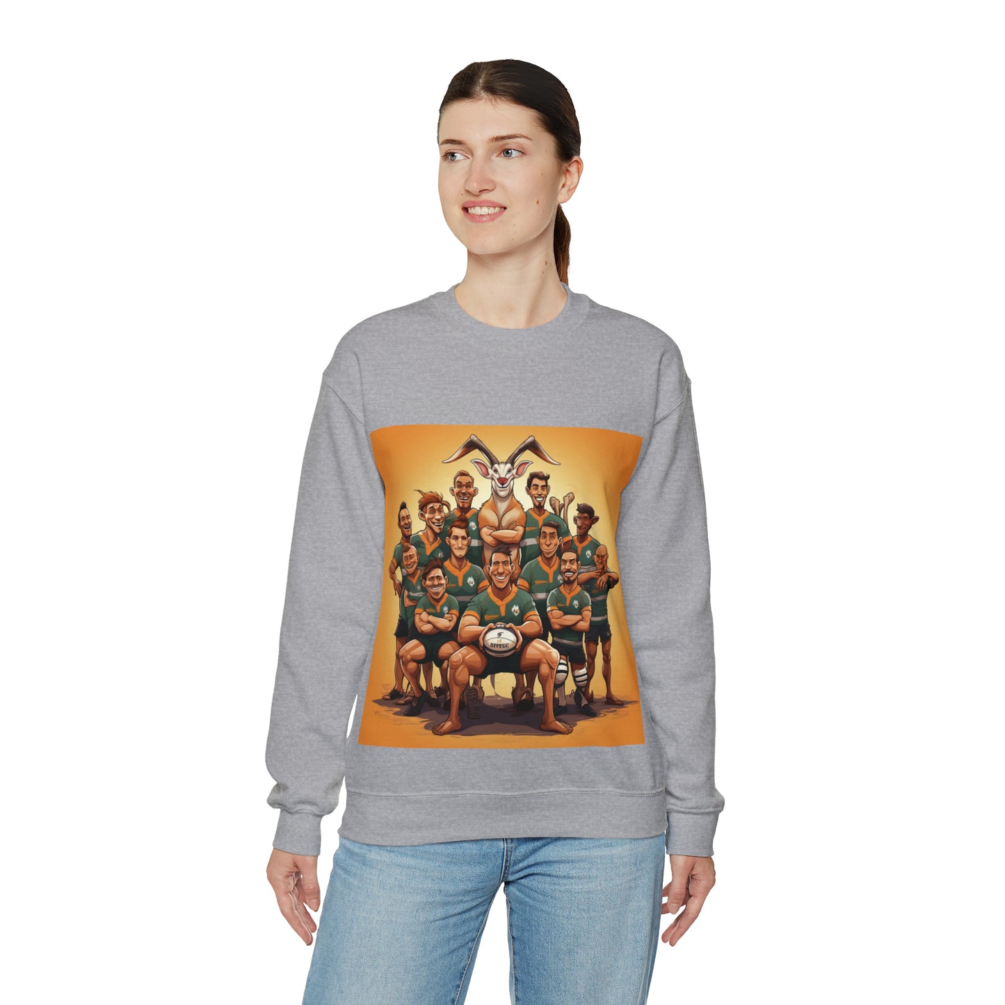 Springboks Team Photo - light sweatshirt