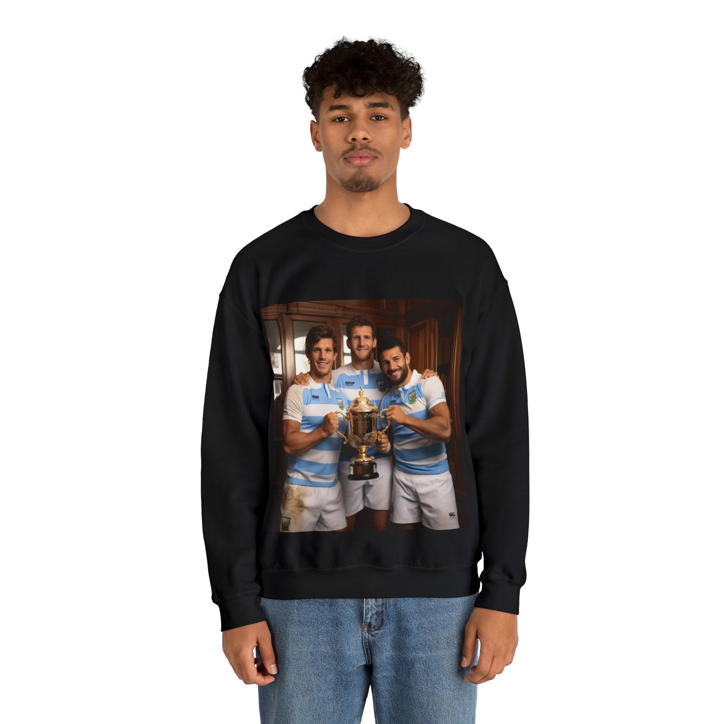 Pumas with RWC - black sweatshirt