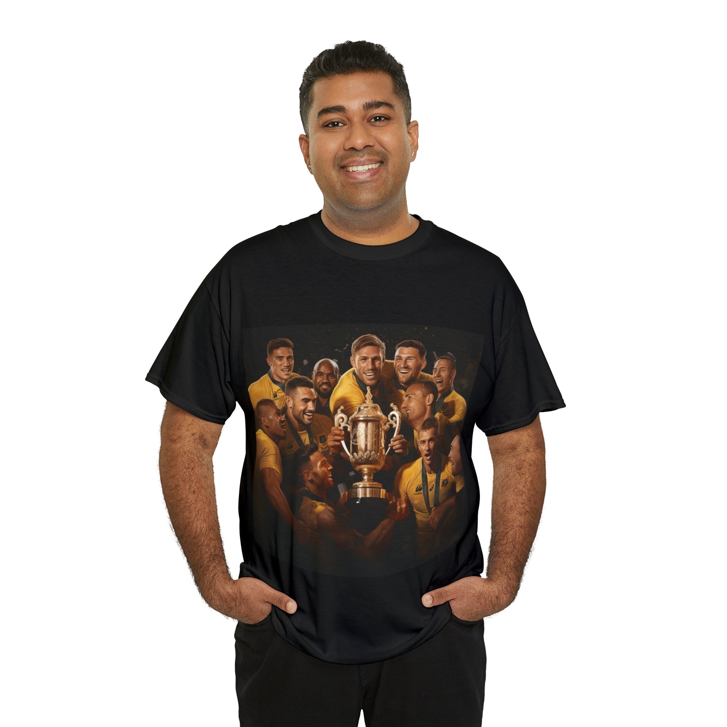 Australia lifting RWC - black shirt