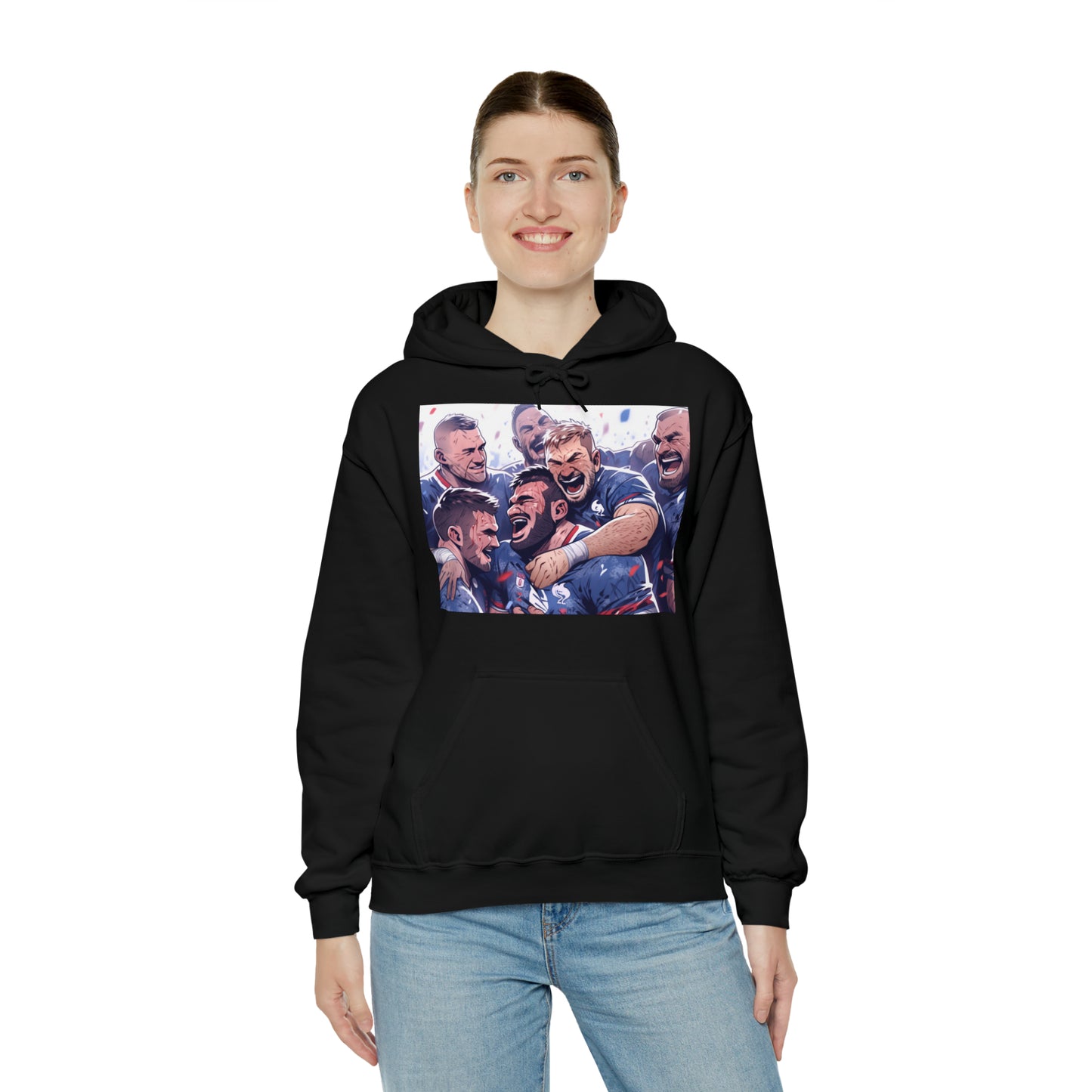 Post Match France - dark hoodies