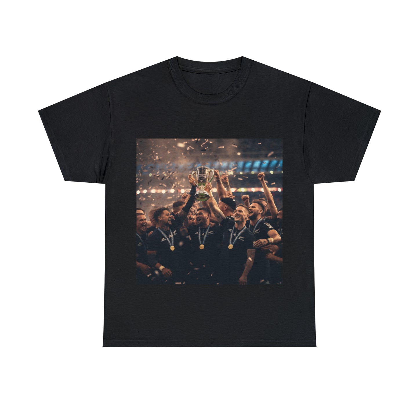 All Blacks World Cup Celebration - black shirt