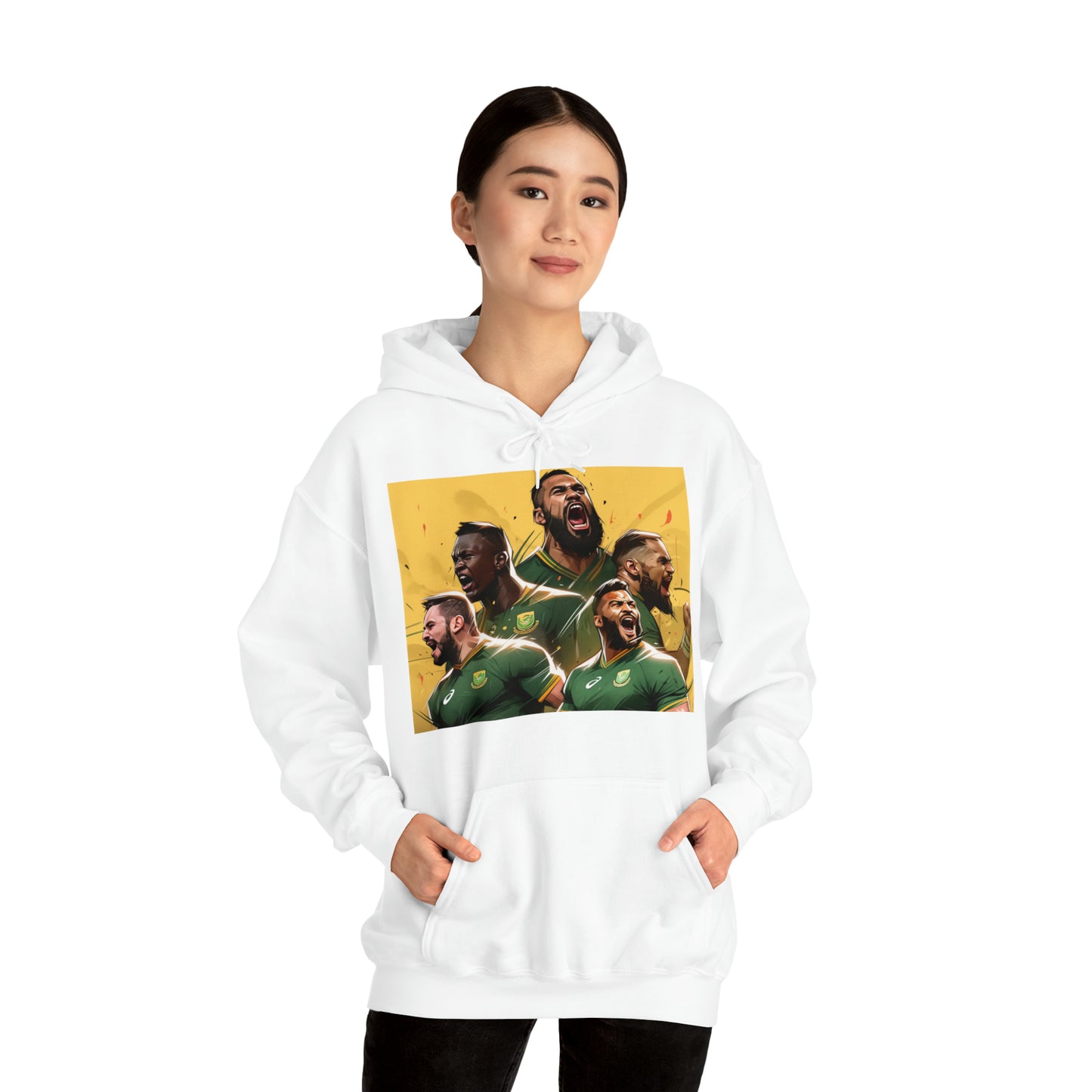 Springboks Celebrating - light hoodies