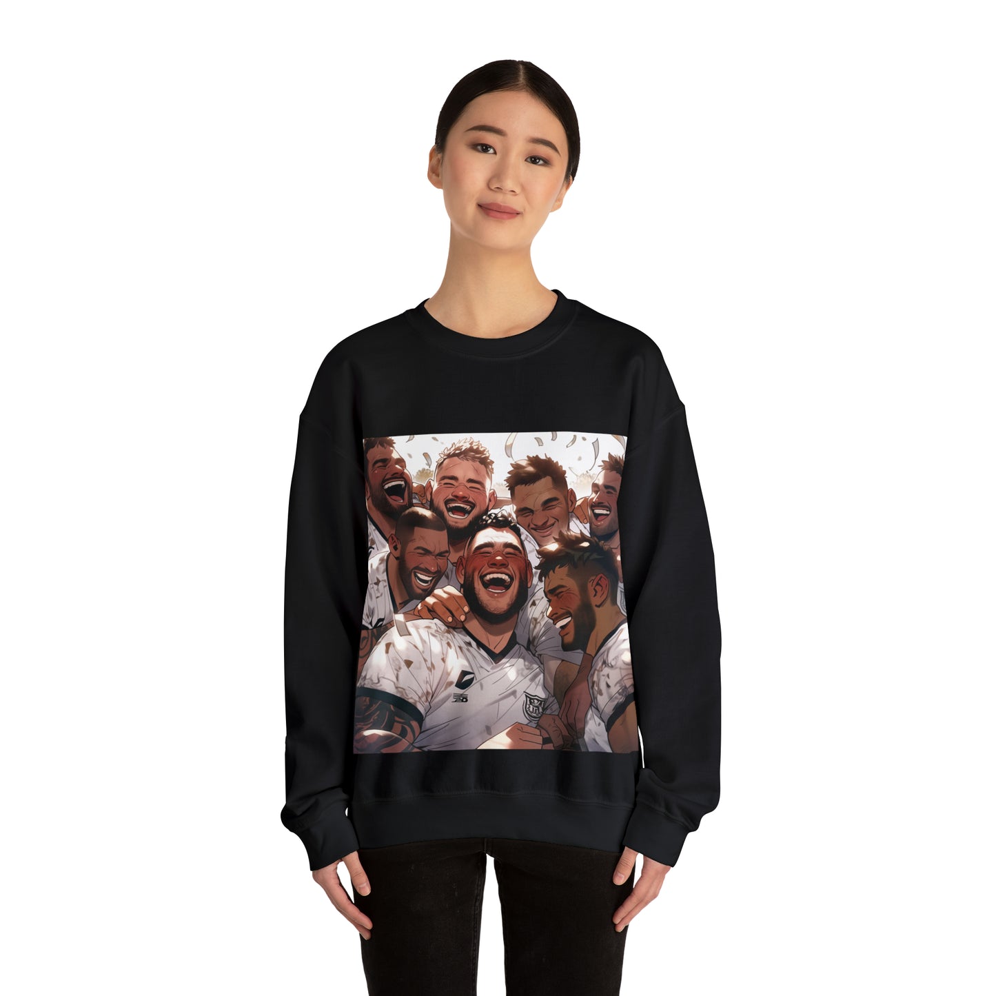 Happy Fiji - black sweatshirt