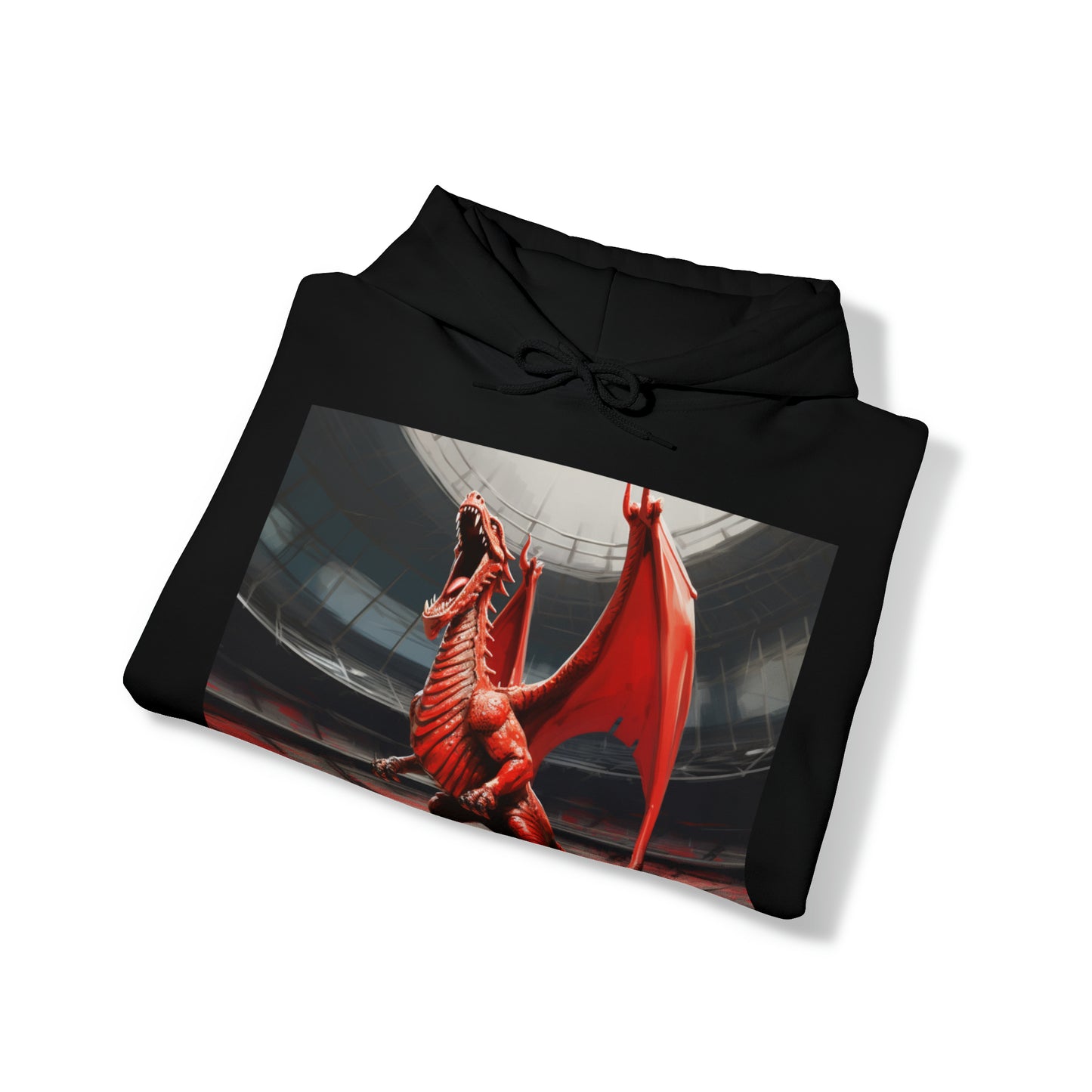 Welsh Dragon 2 - dark hoodies