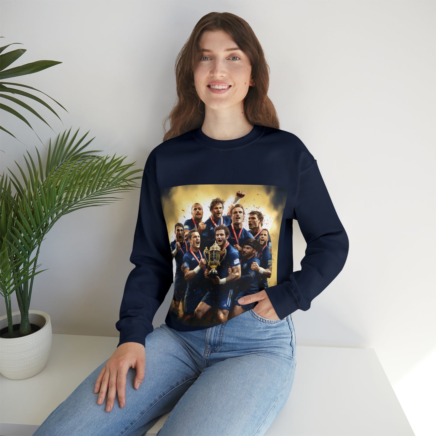 France Winning RWC 2023 - dark sweatshirts