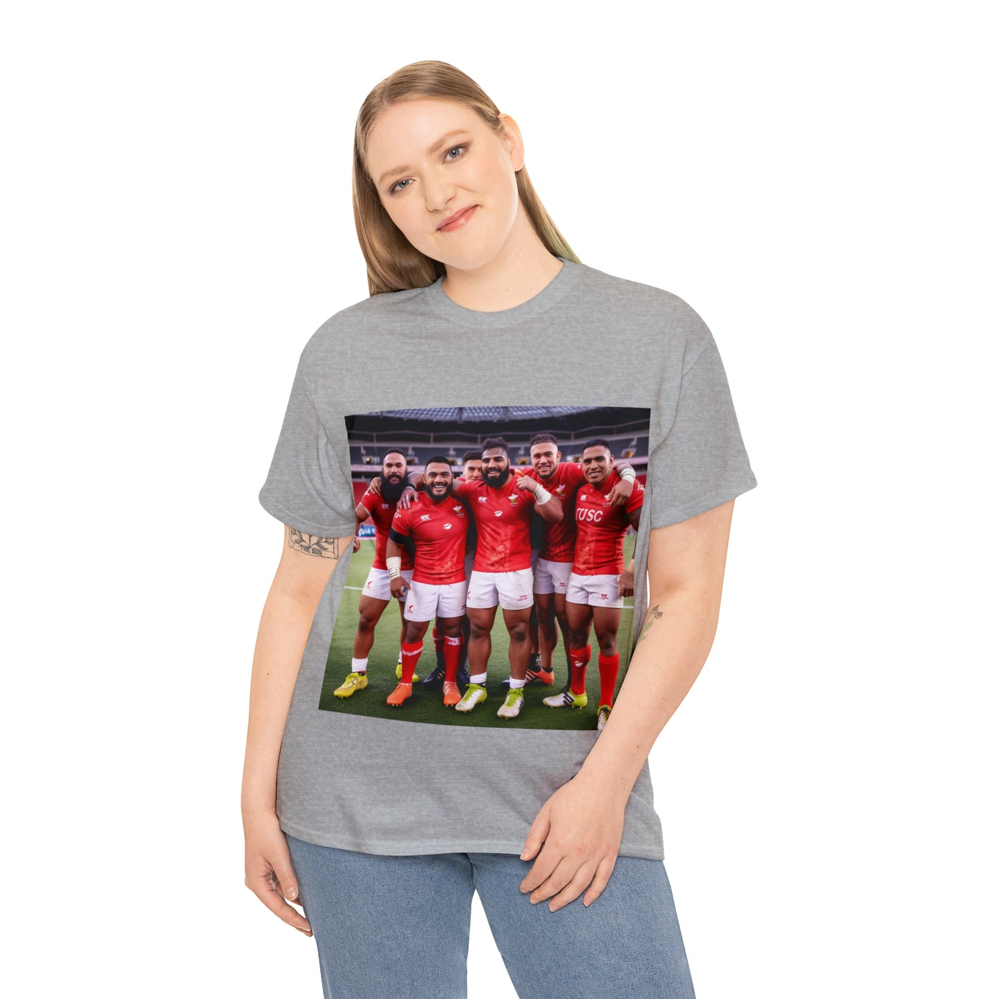 Post Match Tonga - light shirts