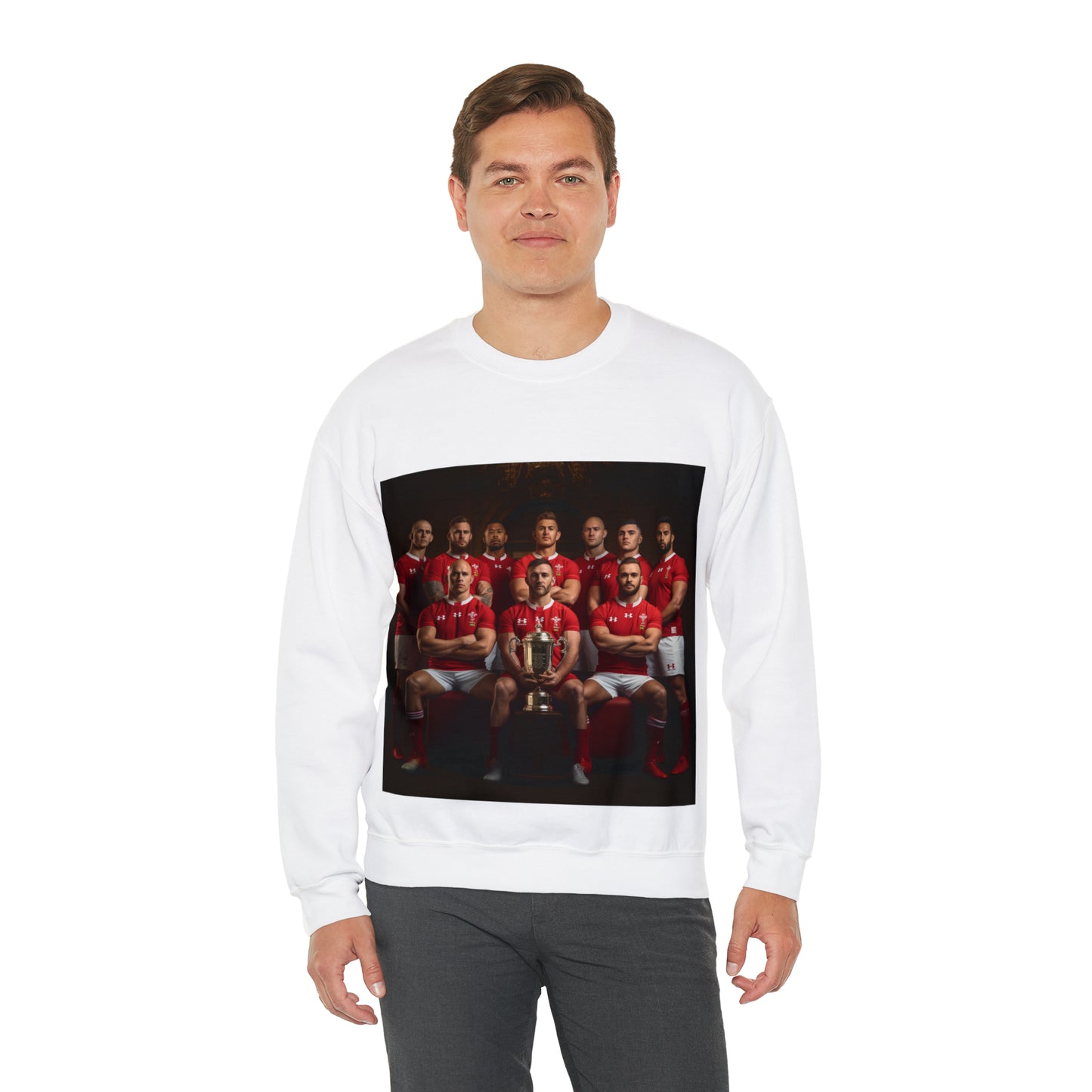 Wales RWC Photoshoot - light sweatshirts