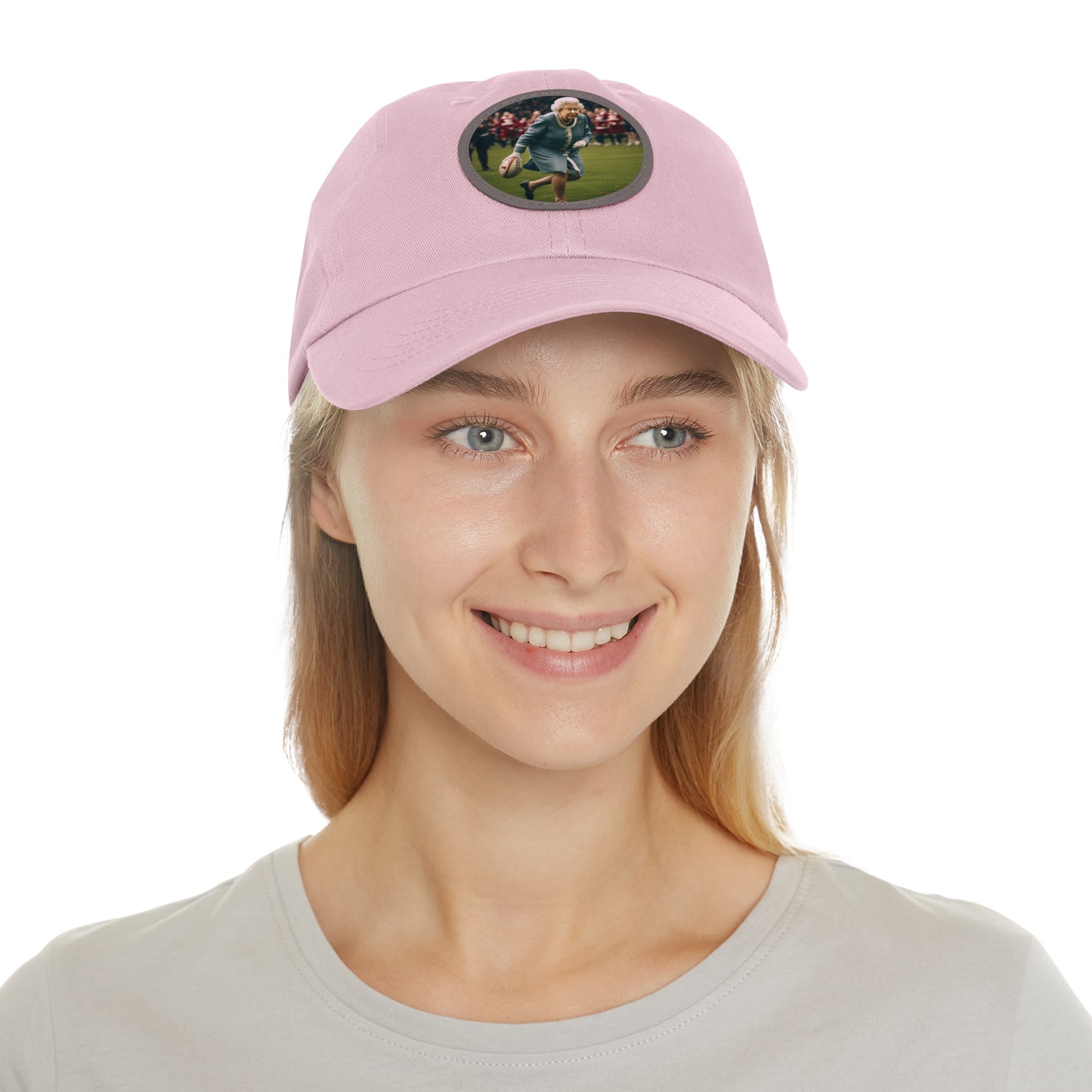 Queen Elizabeth Round Patch hat