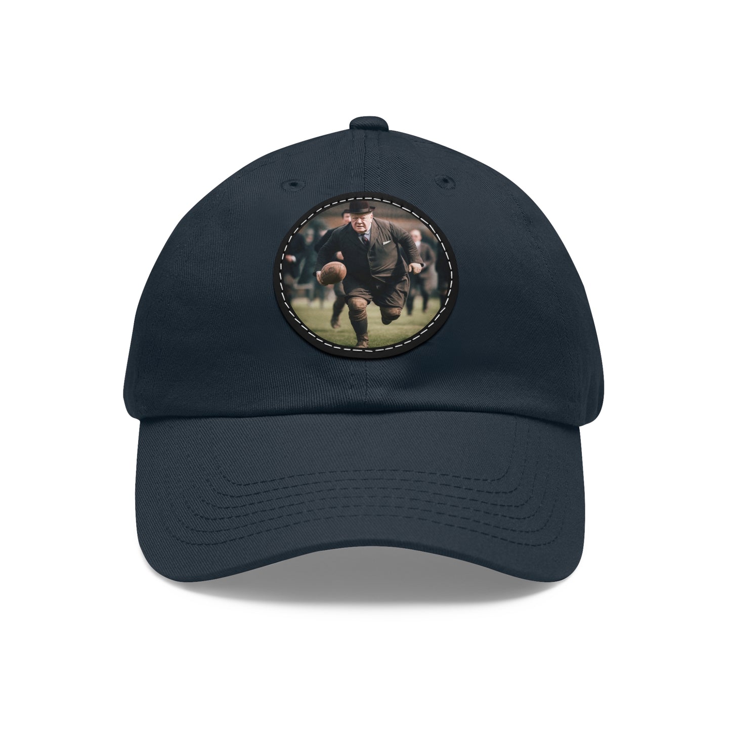 Winston Churchill Round Patch hat