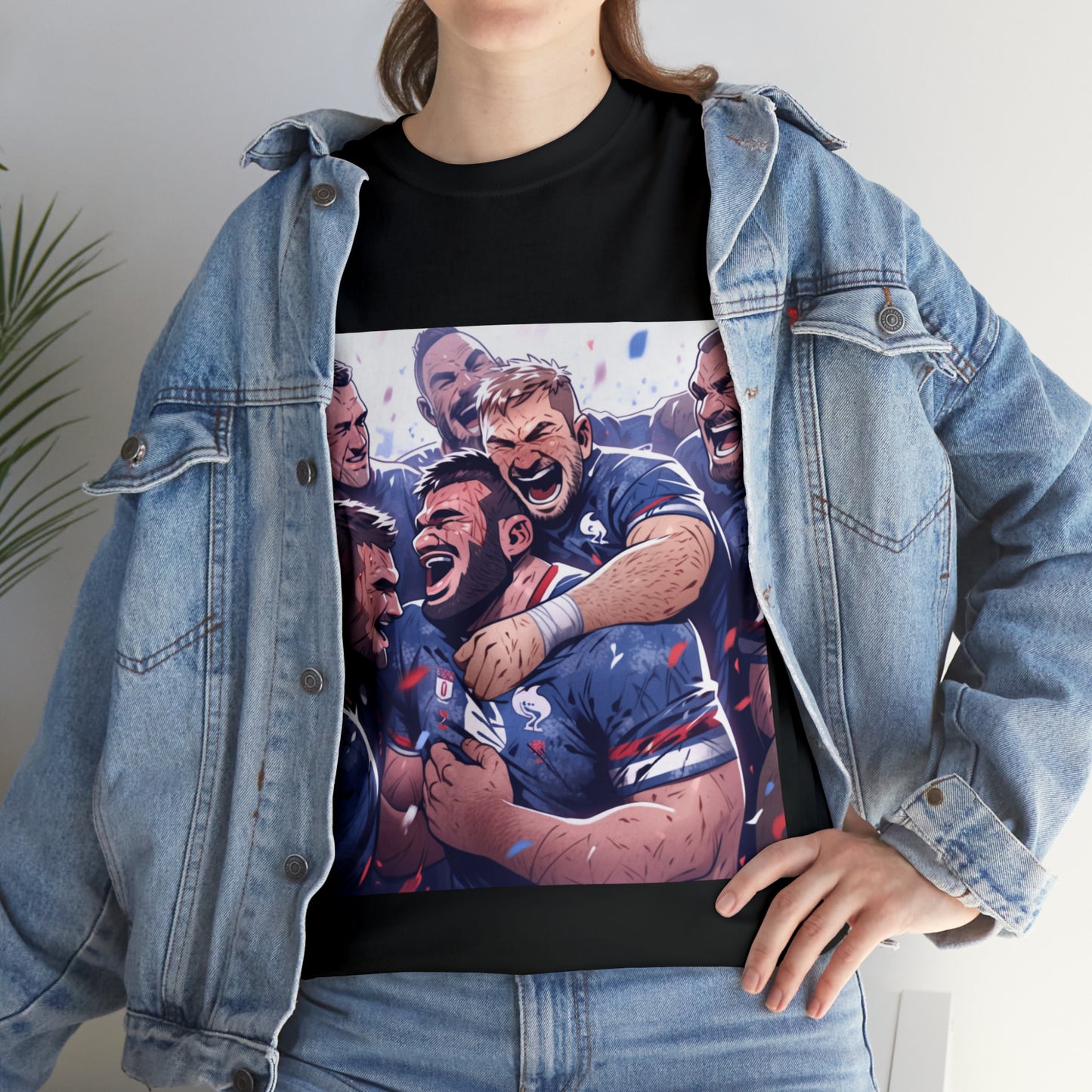 Post Match France - dark shirts