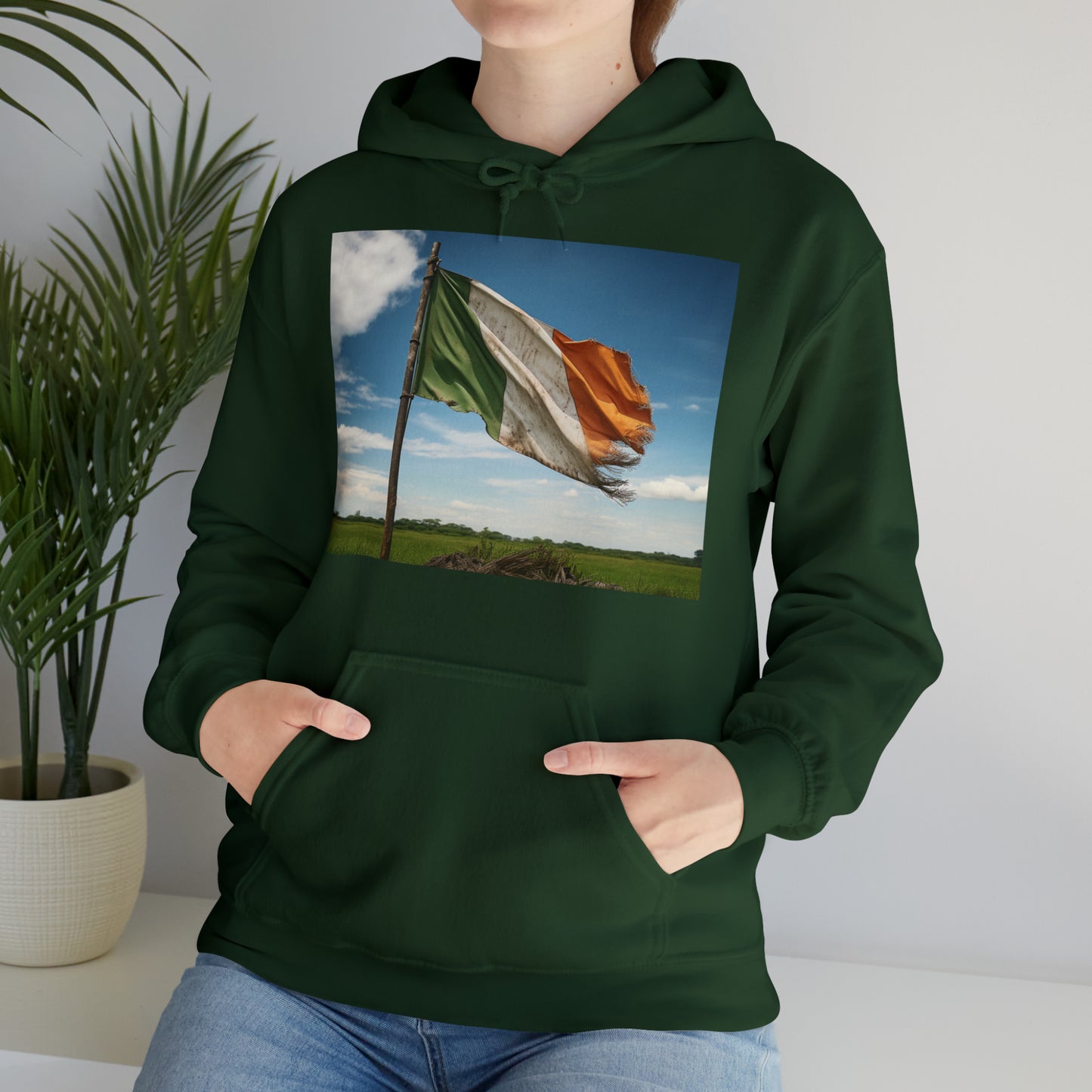 Irish Flag - dark hoodies