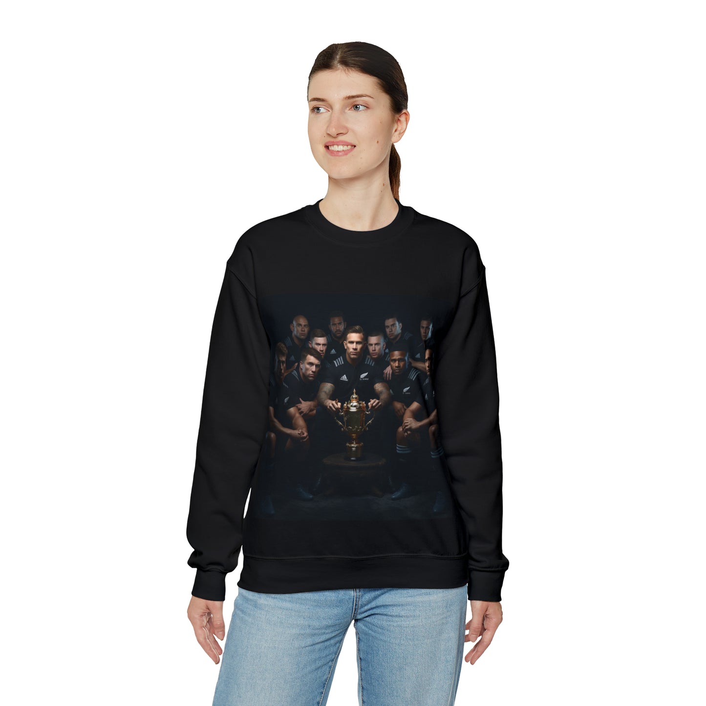 All Blacks Winners Photoshoot - black sweatshirt