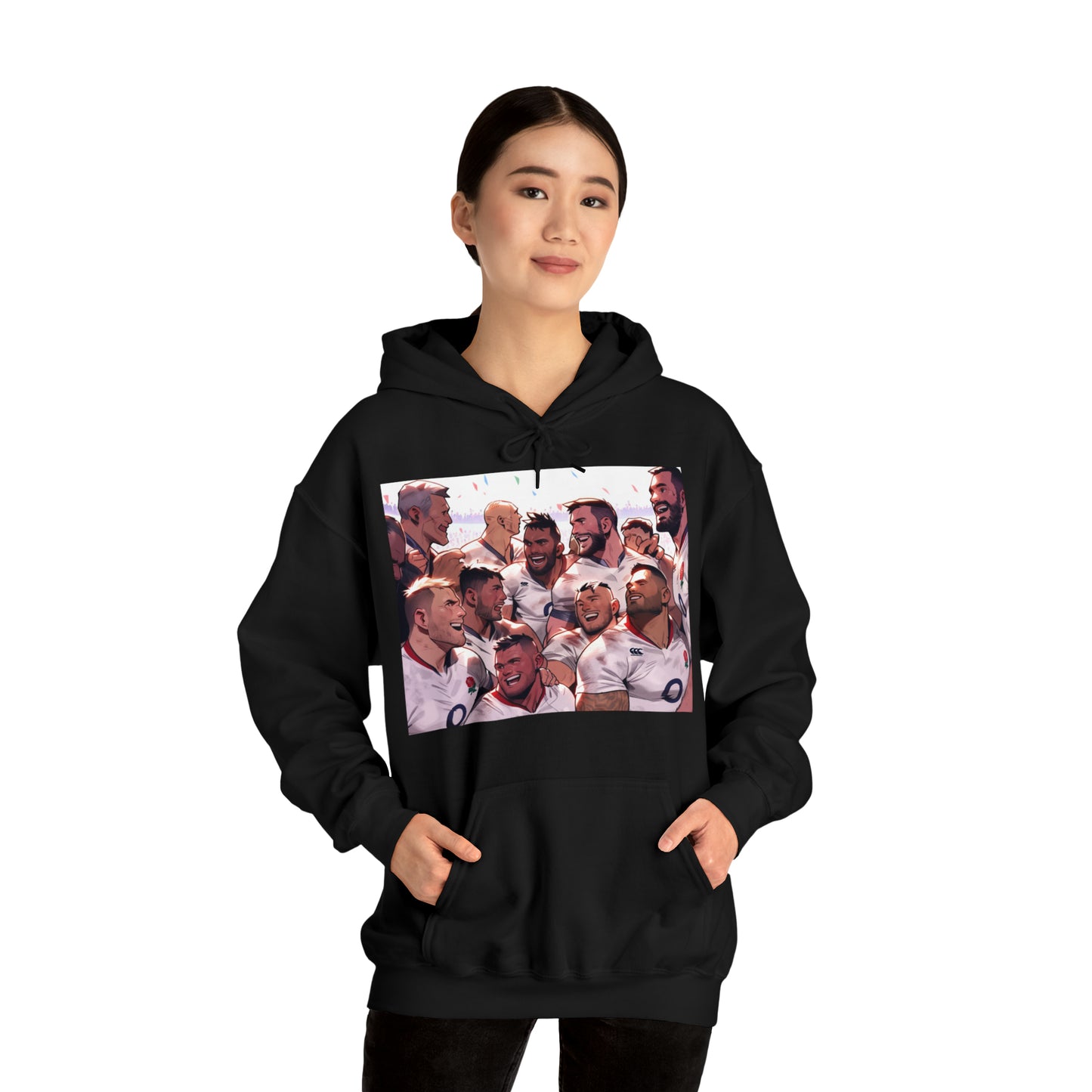 Post Match England - dark hoodies